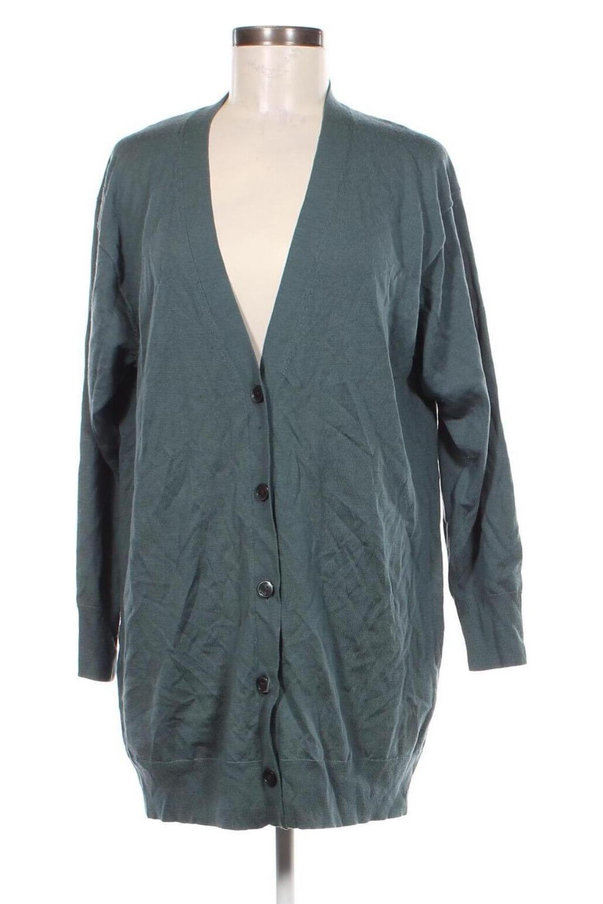 Cardigan de damă Uniqlo, Mărime M, Culoare Verde, Preț 33,99 Lei