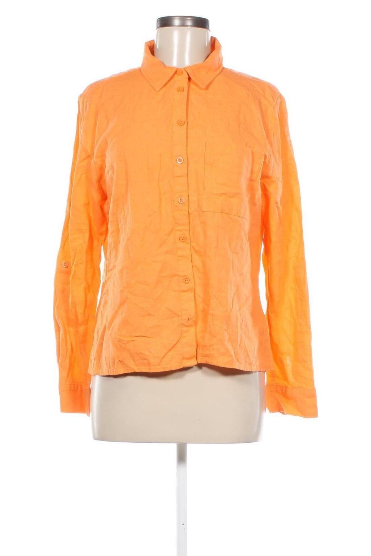 Damenbluse, Größe L, Farbe Orange, Preis 8,29 €