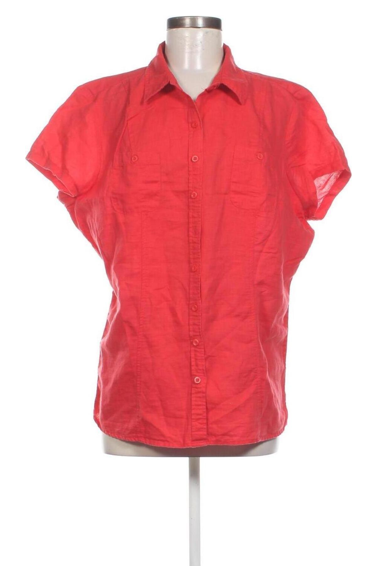 Damenbluse Biaggini, Größe XXL, Farbe Rot, Preis € 9,73