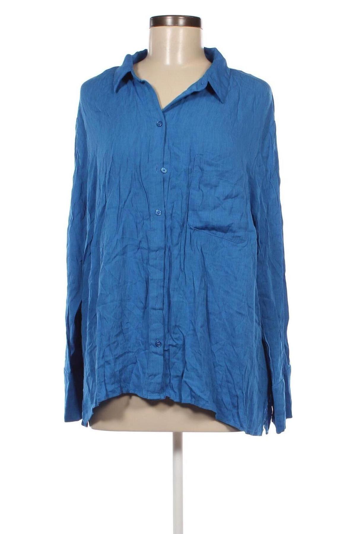 Damenbluse Canda, Größe M, Farbe Blau, Preis € 4,99