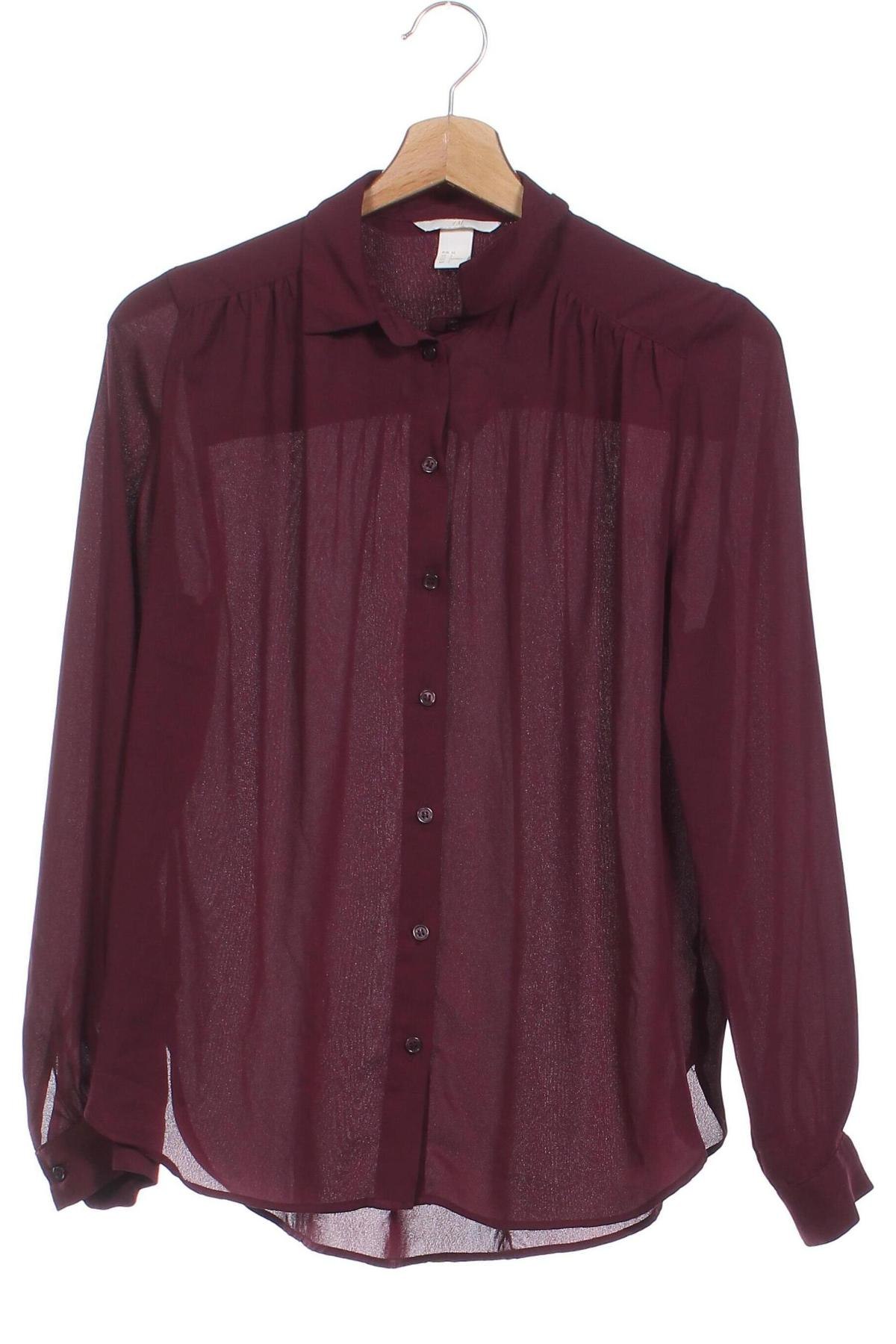 Damenbluse H&M, Größe XS, Farbe Rot, Preis € 6,99