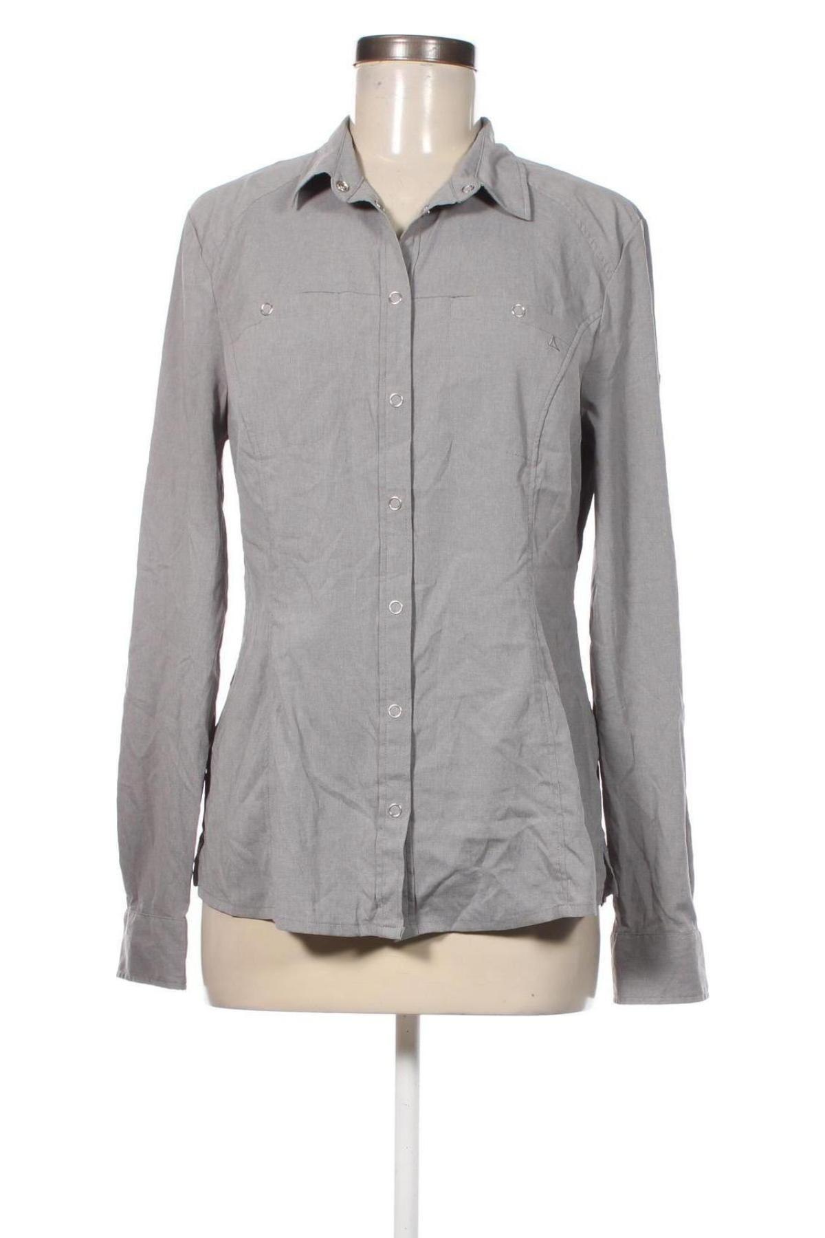 Damenbluse Schoffel, Größe L, Farbe Grau, Preis € 6,49