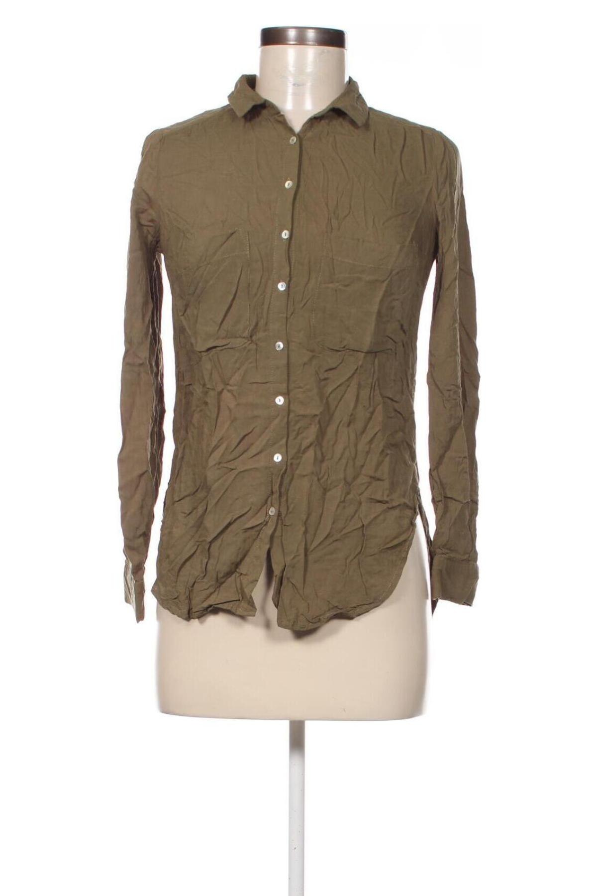 Damenbluse Stradivarius, Größe S, Farbe Grün, Preis € 7,49