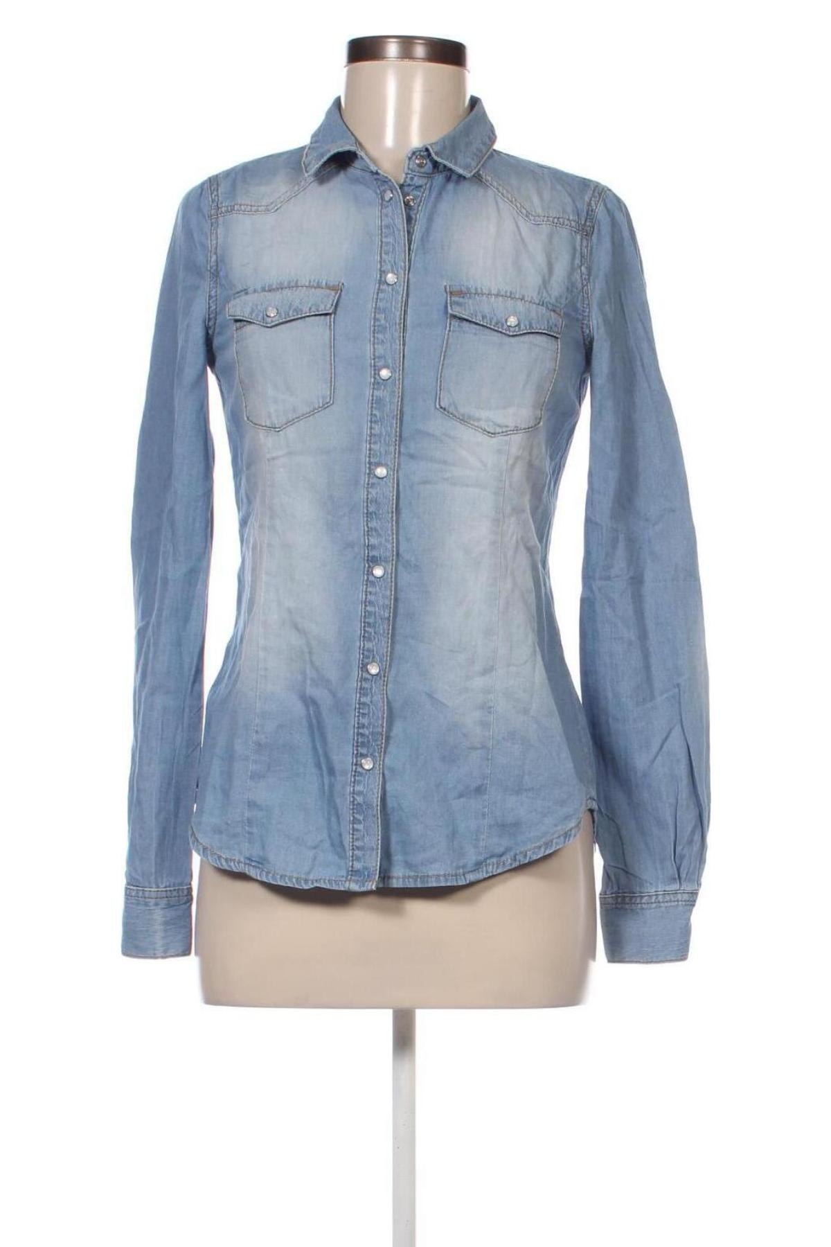 Damenbluse Vero Moda, Größe S, Farbe Blau, Preis 4,99 €