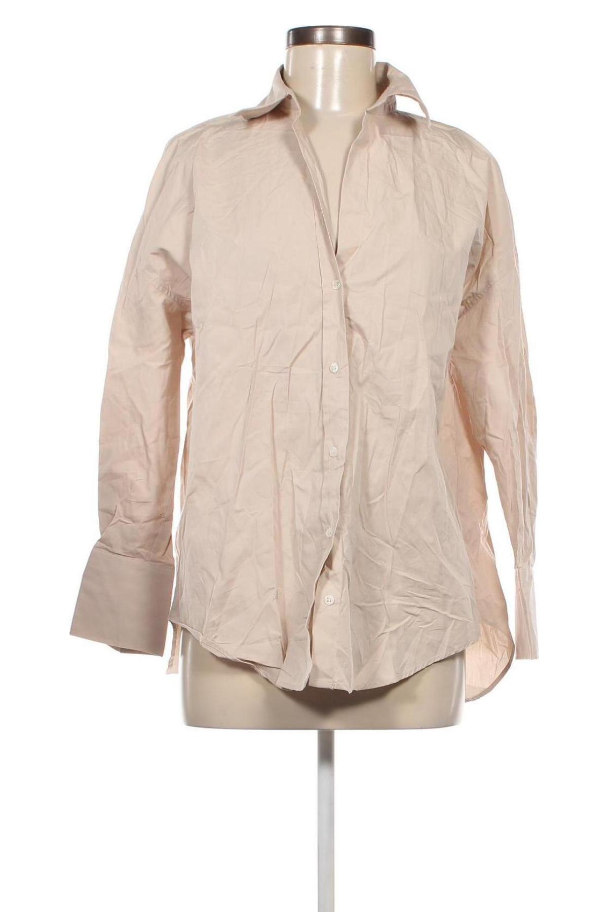 Damenbluse Zara, Größe S, Farbe Beige, Preis 18,99 €