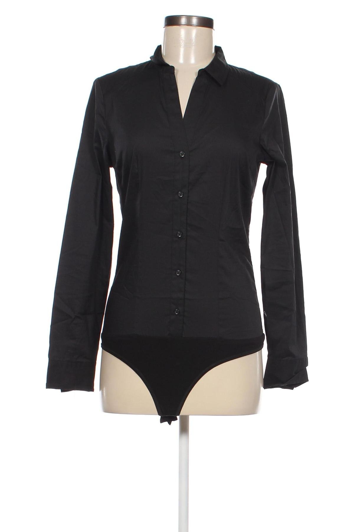 Damenhemd-Body Vero Moda, Größe M, Farbe Schwarz, Preis 12,29 €