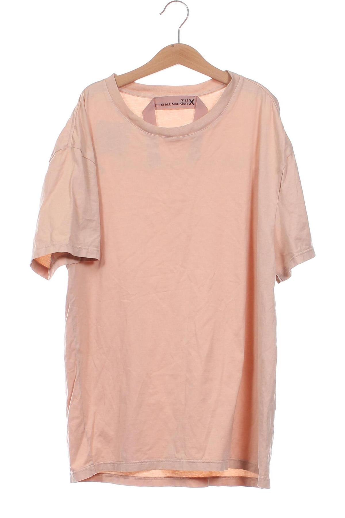 Damen T-Shirt 7 For All Mankind, Größe XS, Farbe Beige, Preis € 20,71