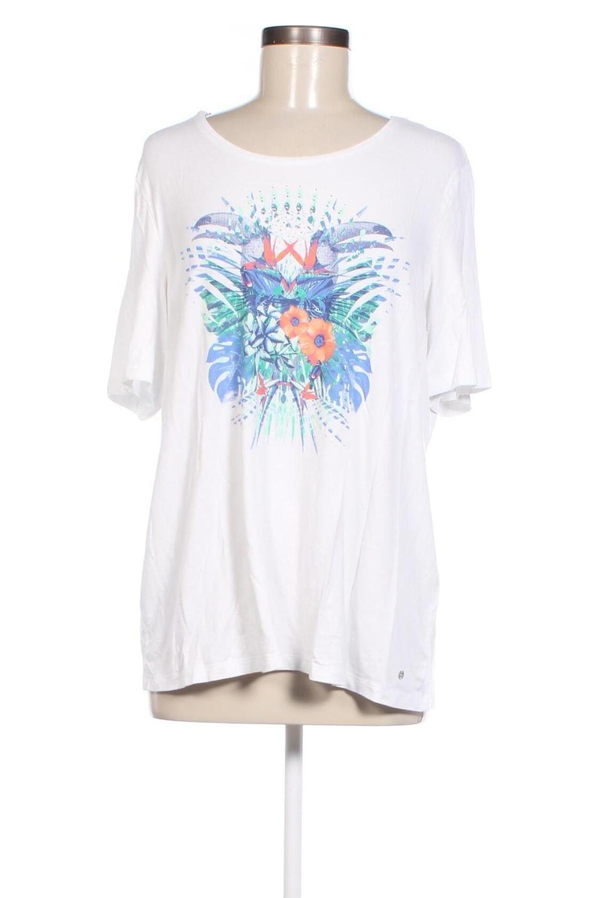 Damski T-shirt Gerry Weber, Rozmiar XL, Kolor Biały, Cena 34,99 zł