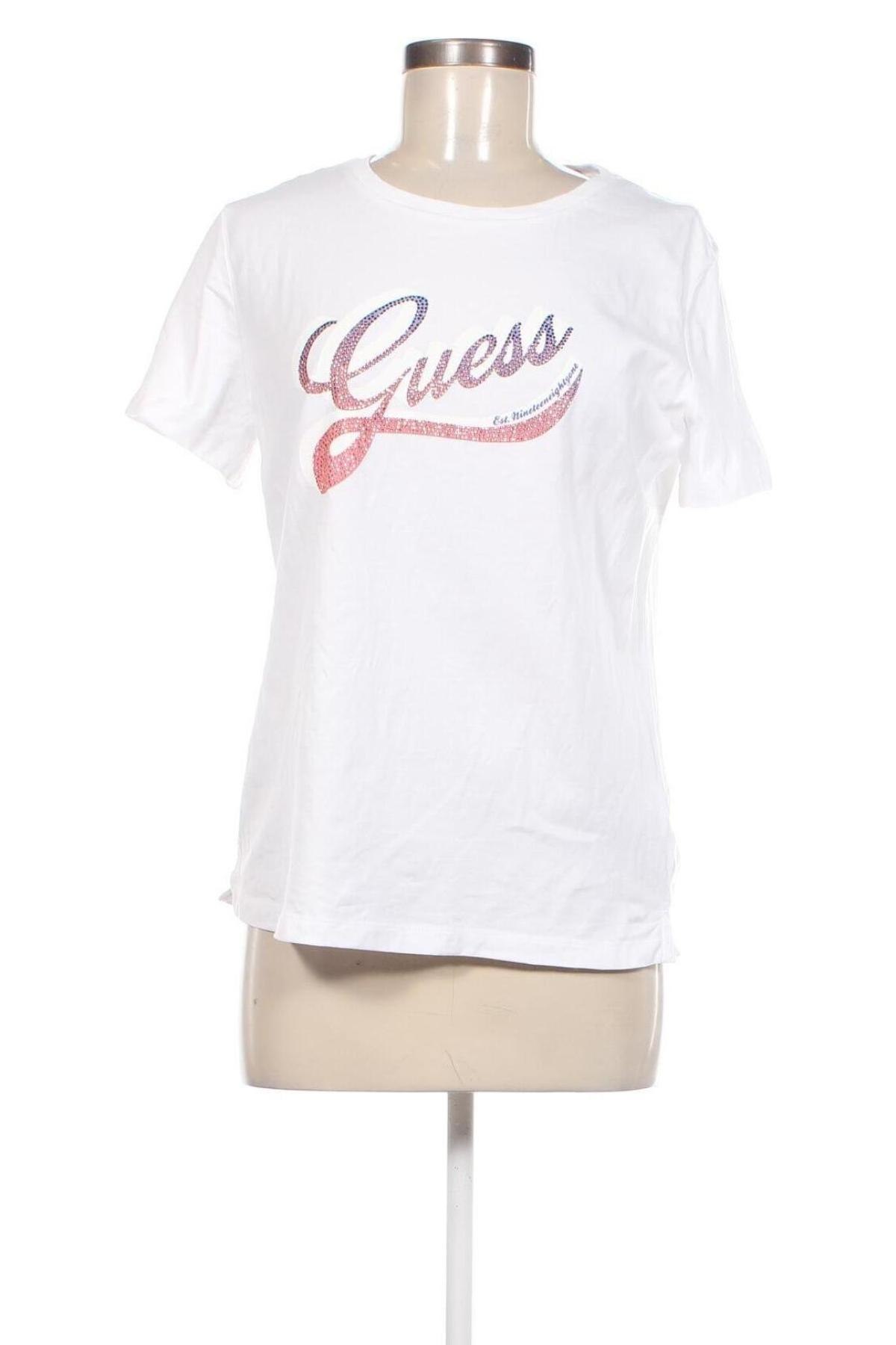 Tricou de femei Guess, Mărime L, Culoare Alb, Preț 165,99 Lei