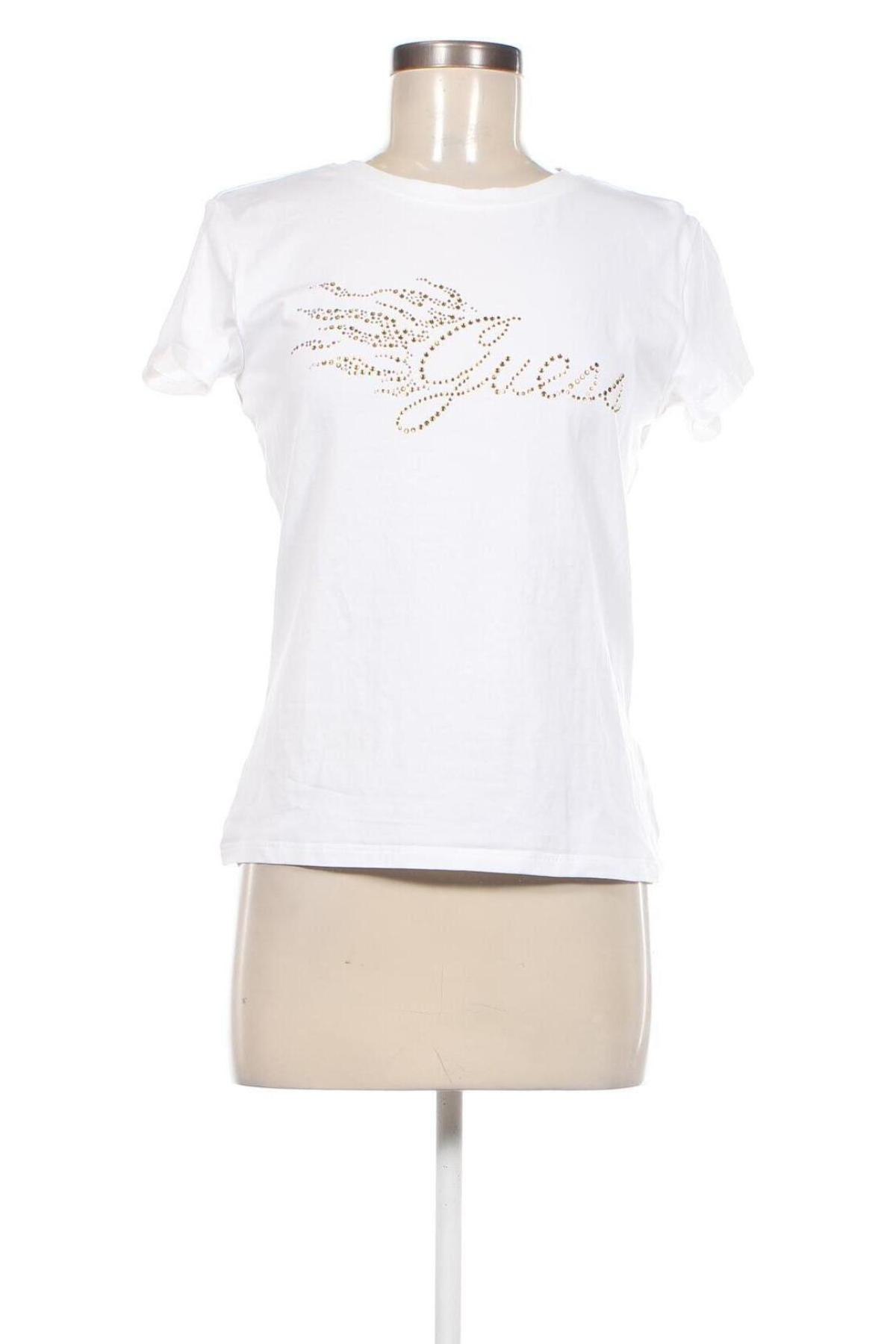 Damen T-Shirt Guess, Größe L, Farbe Weiß, Preis € 28,99