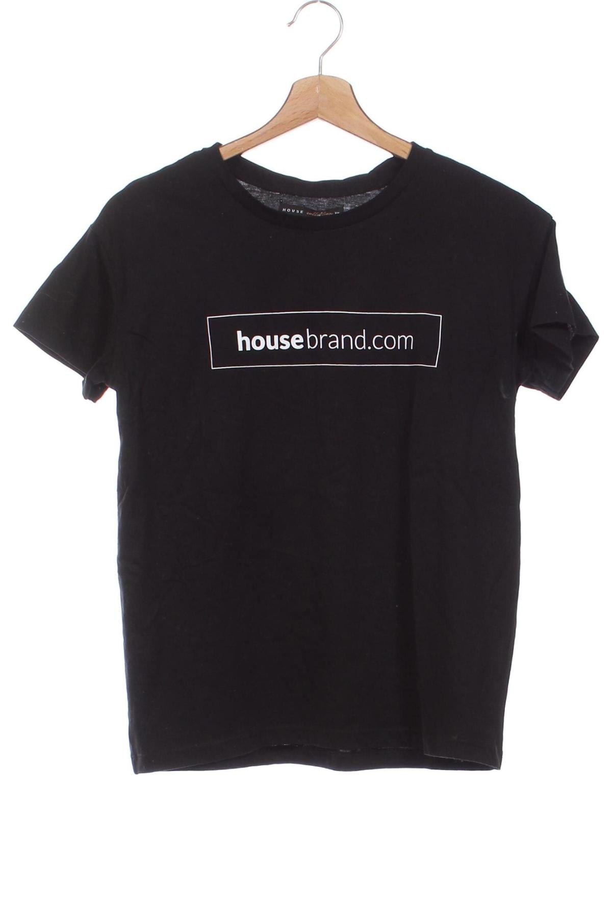 Γυναικείο t-shirt House, Μέγεθος XS, Χρώμα Μαύρο, Τιμή 3,79 €