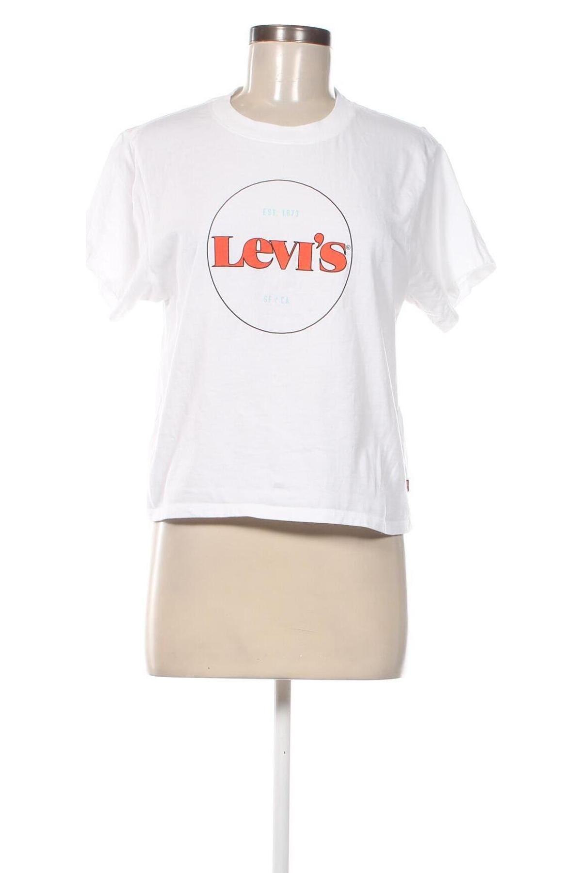 Damen T-Shirt Levi's, Größe XS, Farbe Weiß, Preis € 18,49