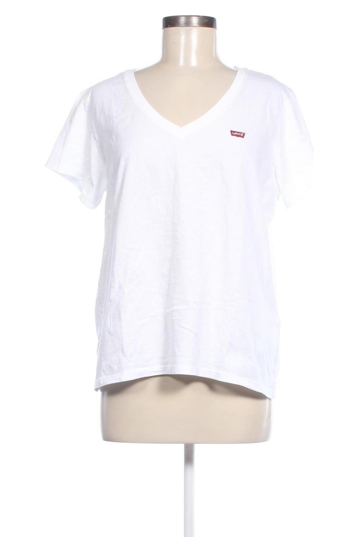 Γυναικείο t-shirt Levi's, Μέγεθος L, Χρώμα Λευκό, Τιμή 23,99 €