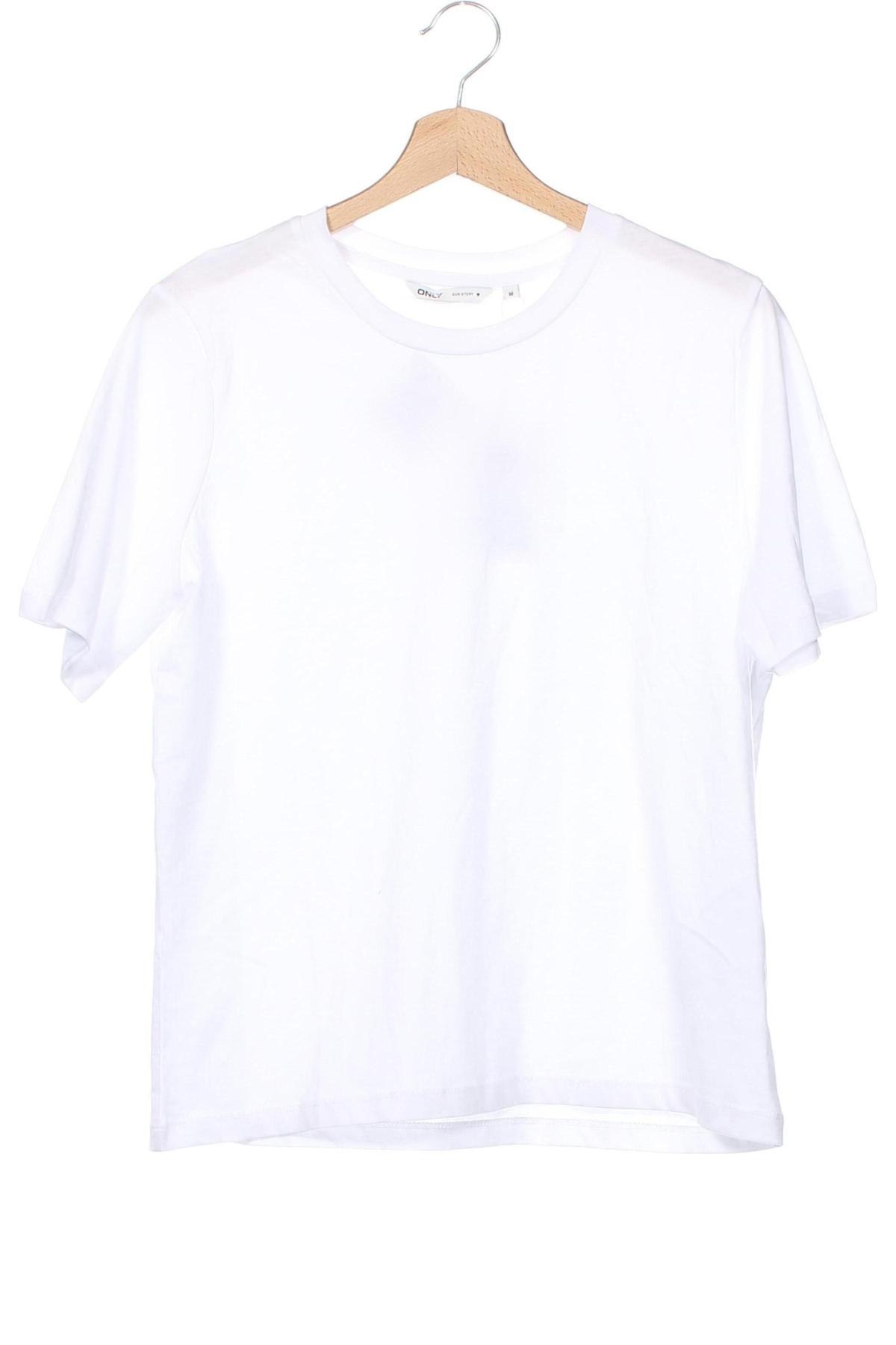 Damen T-Shirt ONLY, Größe M, Farbe Weiß, Preis € 9,99