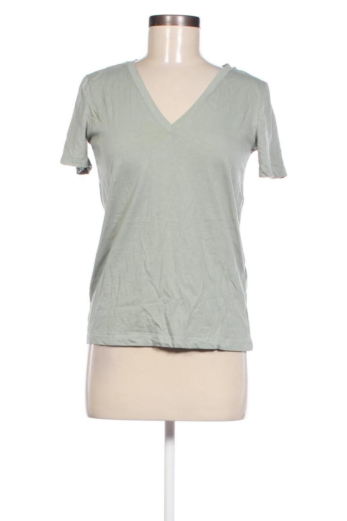 Damen T-Shirt Zara, Größe S, Farbe Grün, Preis 3,49 €