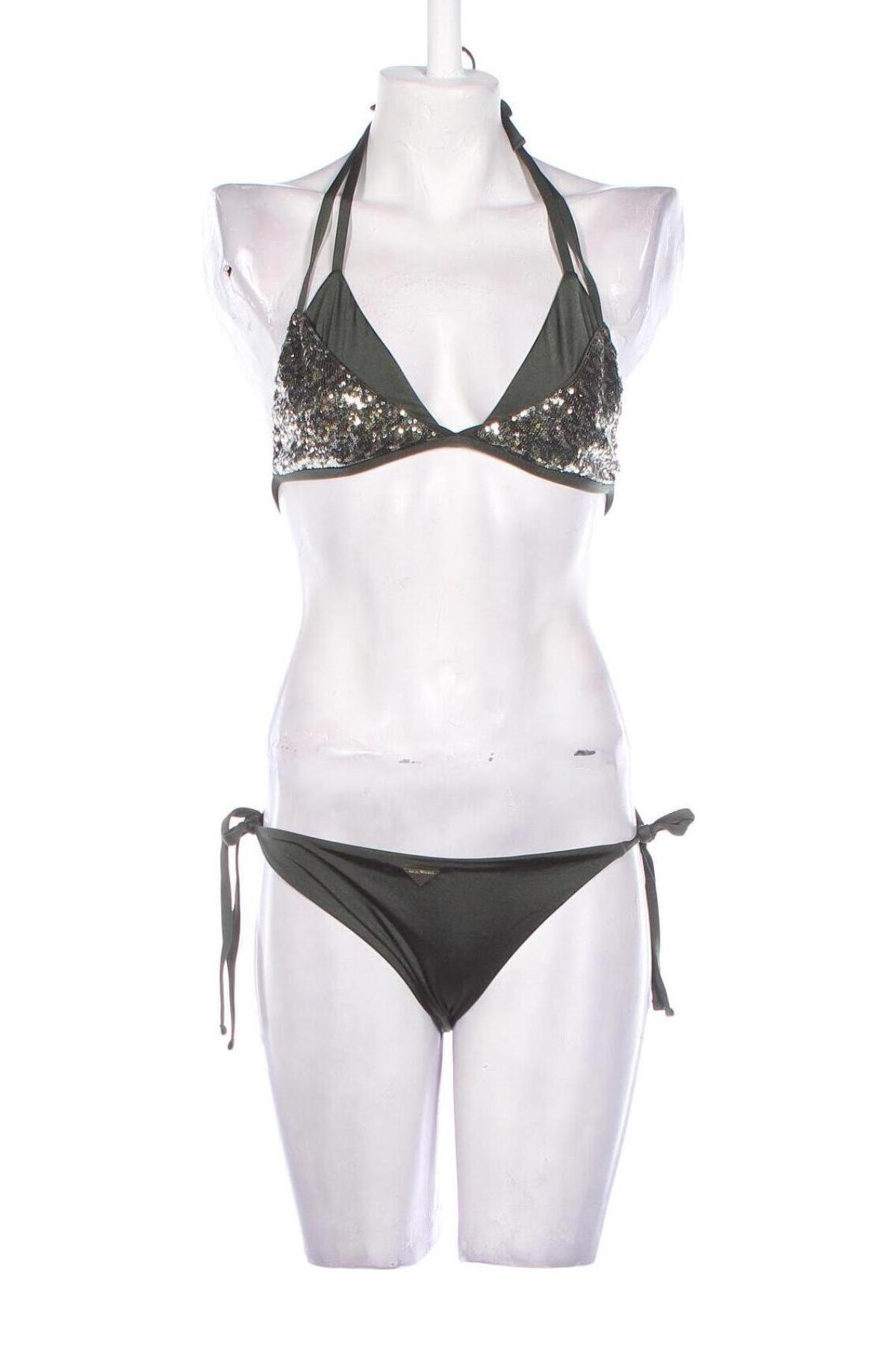 Damski strój kąpielowy Emporio Armani Swimwear, Rozmiar L, Kolor Zielony, Cena 270,99 zł