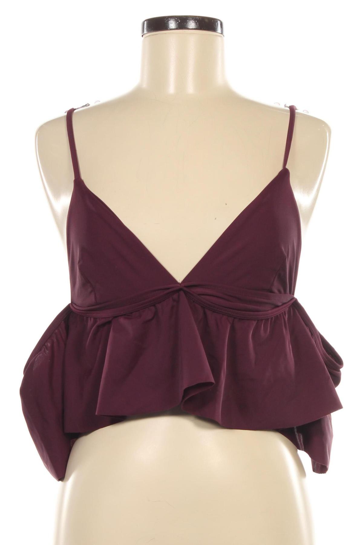 Damen-Badeanzug NA-KD, Größe M, Farbe Lila, Preis € 19,29