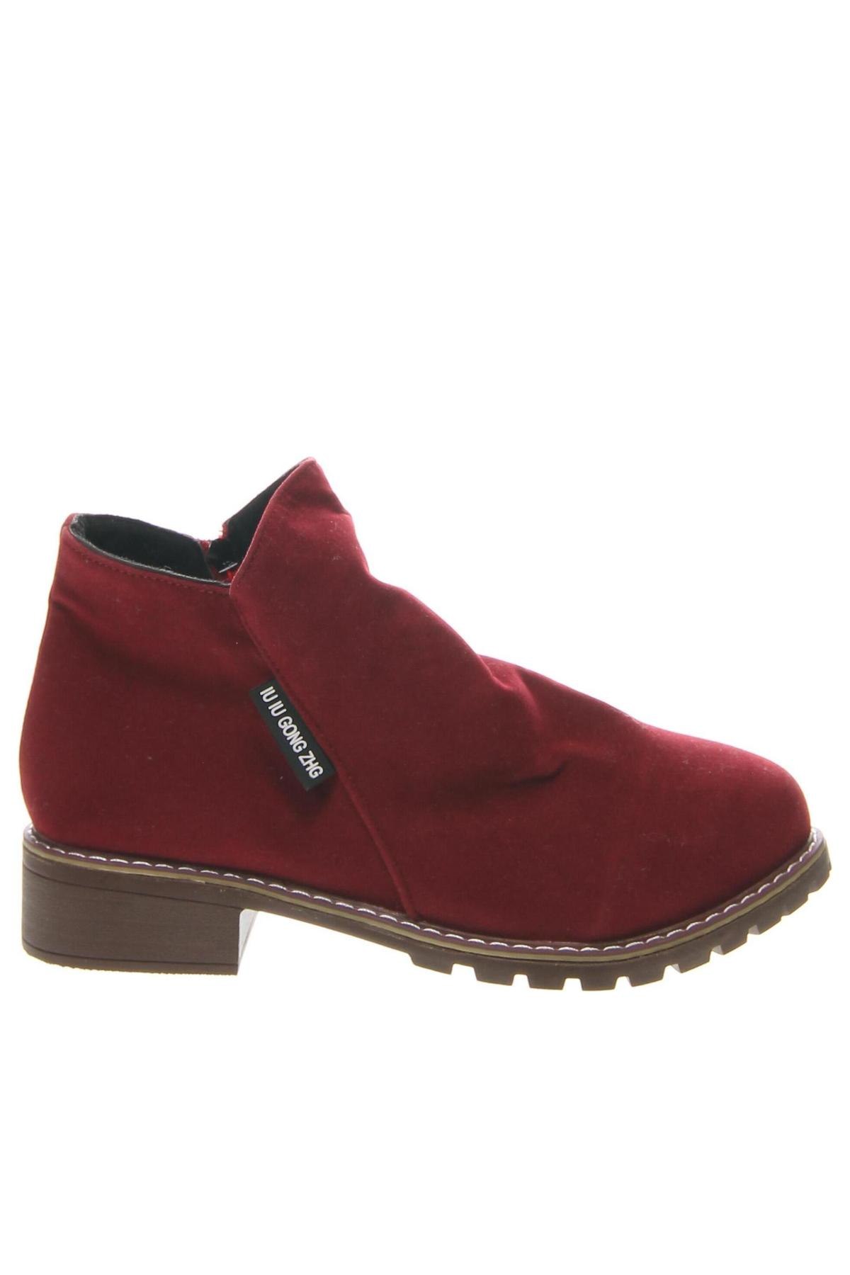 Damen Stiefeletten, Größe 41, Farbe Rot, Preis 15,99 €