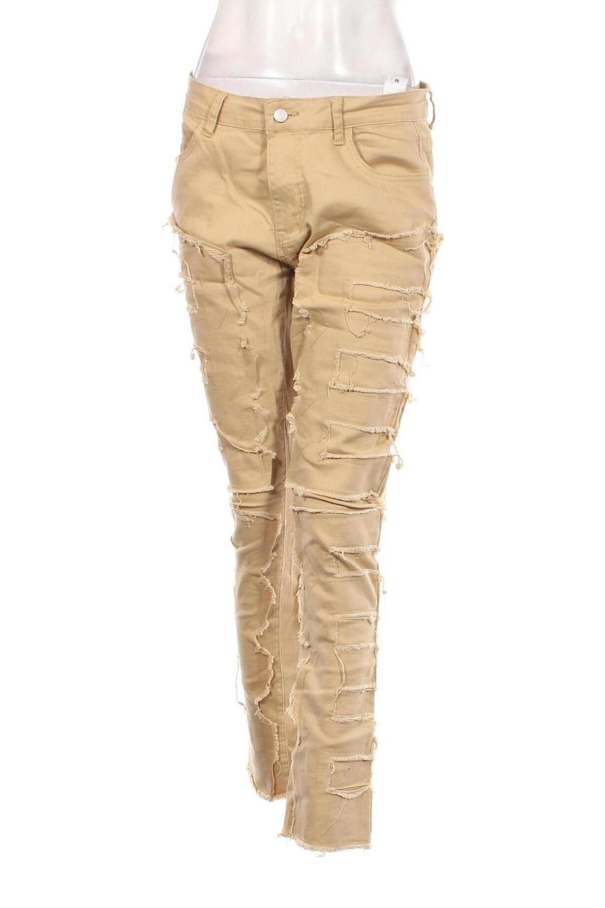 Damen Jeans, Größe M, Farbe Beige, Preis 6,99 €