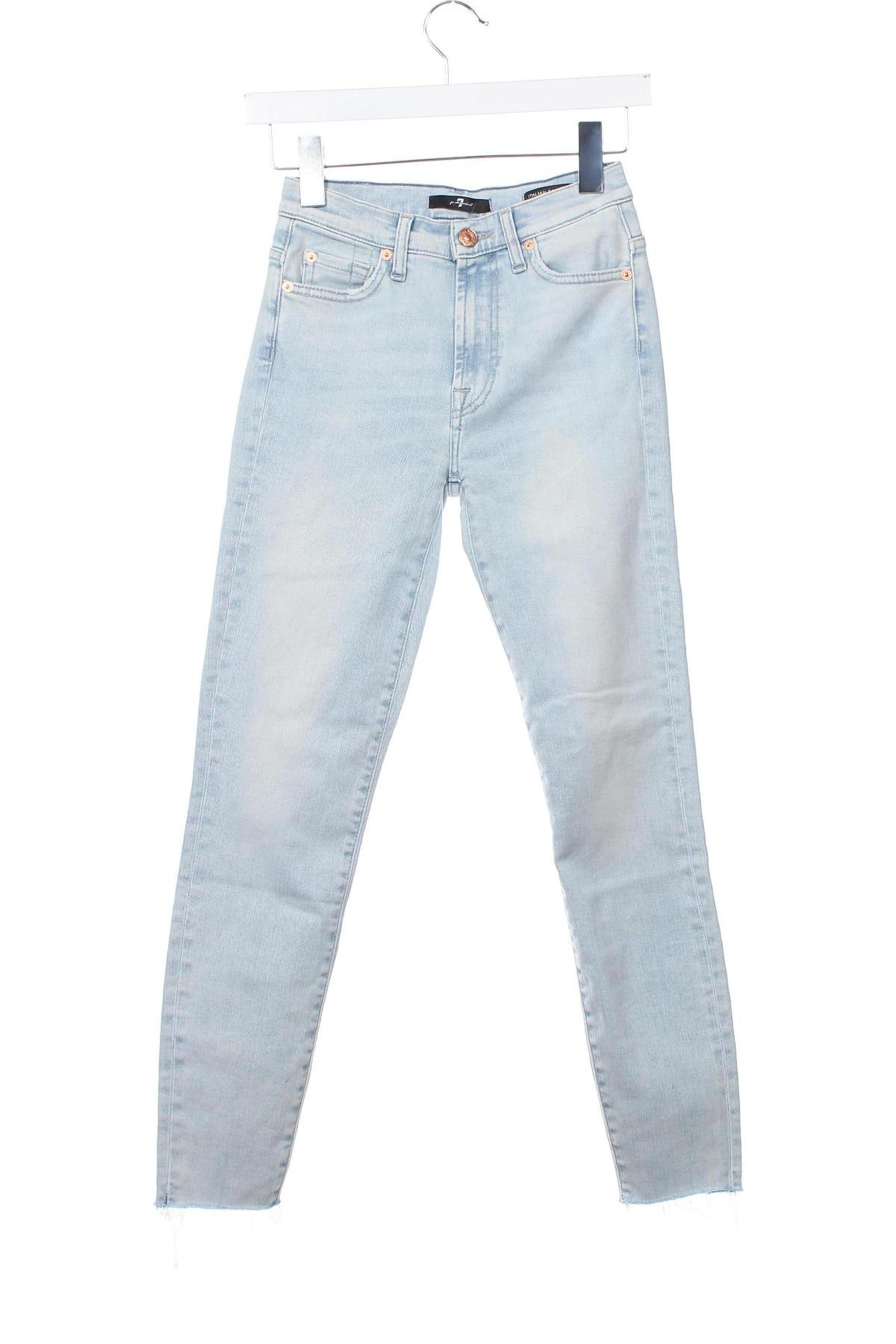 Dámske džínsy  7 For All Mankind, Veľkosť XS, Farba Modrá, Cena  78,95 €