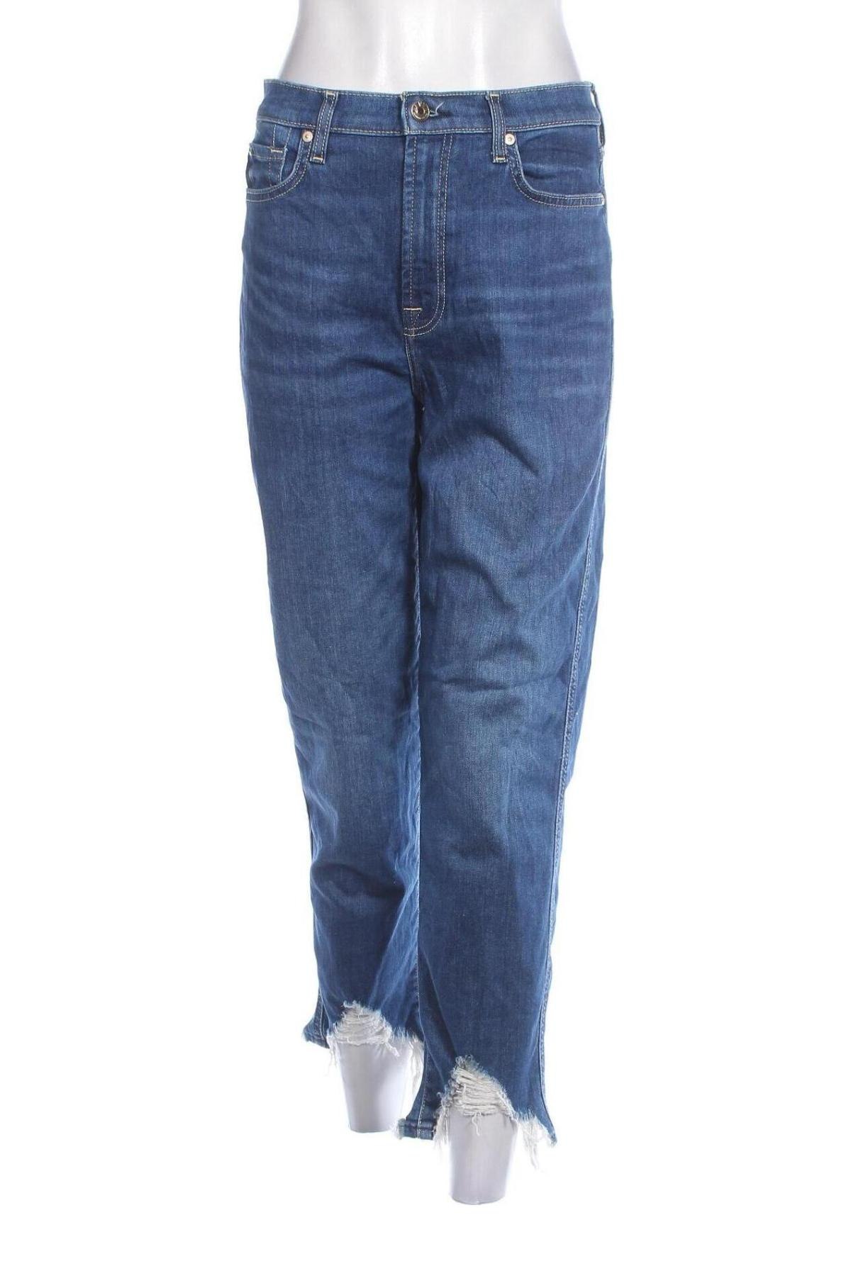 Damskie jeansy 7 For All Mankind, Rozmiar M, Kolor Niebieski, Cena 197,99 zł