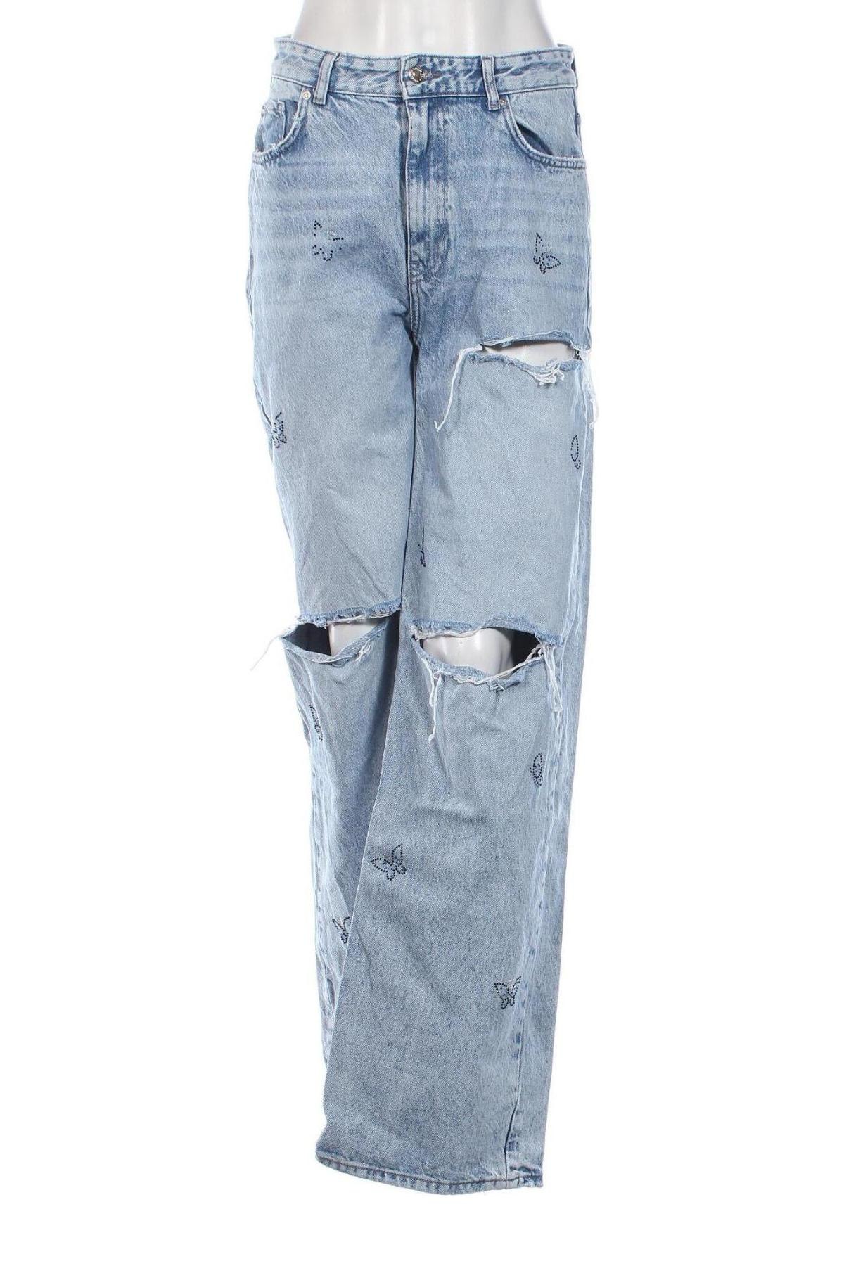 Damen Jeans Bershka, Größe M, Farbe Blau, Preis 9,49 €