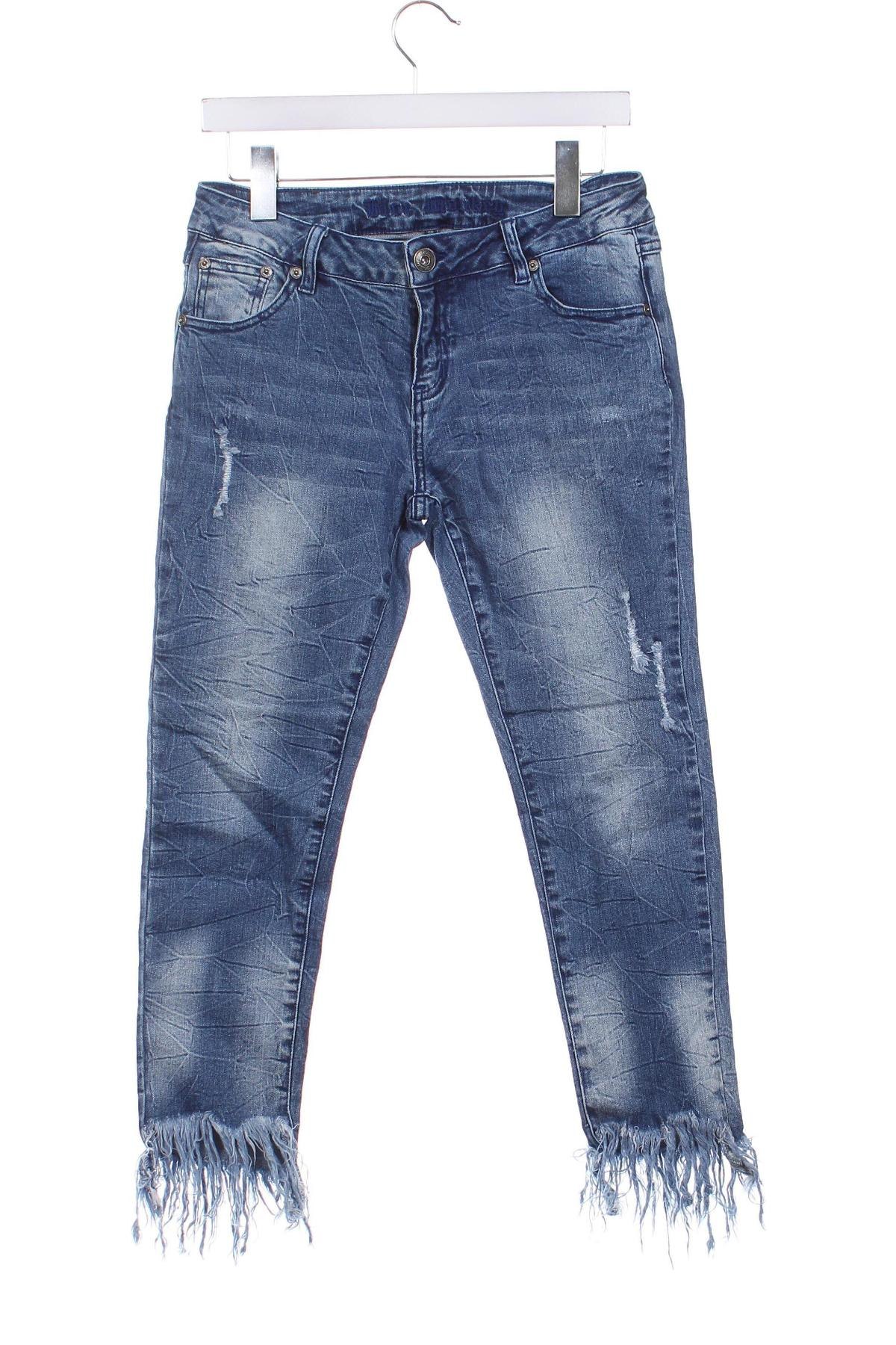 Damskie jeansy Blue Monkey, Rozmiar M, Kolor Niebieski, Cena 34,99 zł