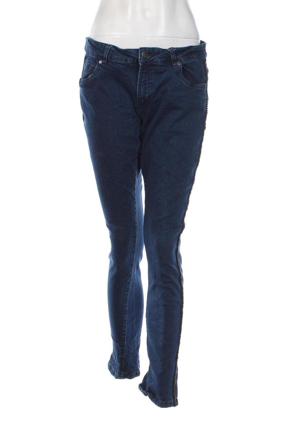 Damskie jeansy Blue Motion, Rozmiar L, Kolor Niebieski, Cena 32,99 zł