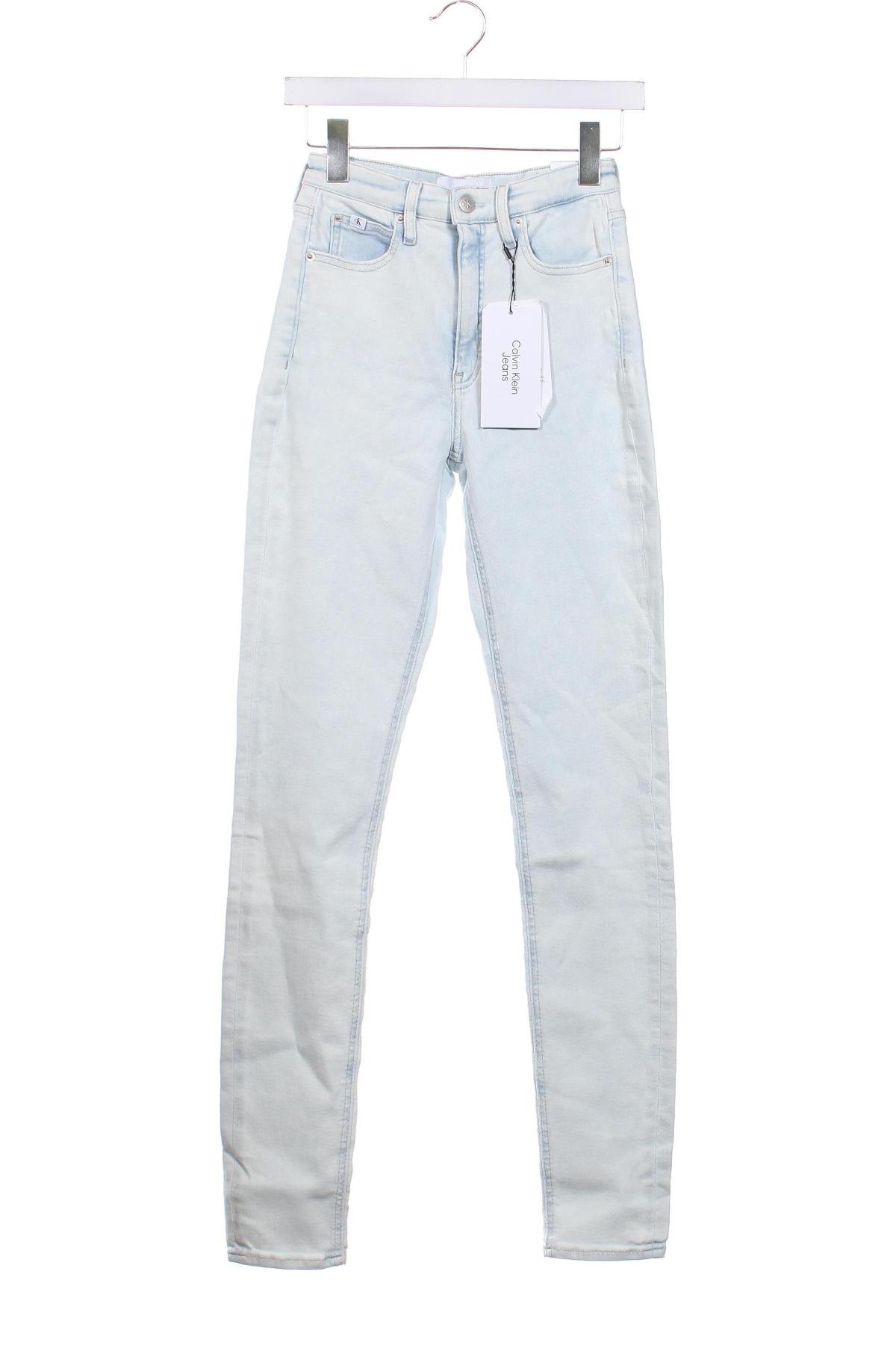 Blugi de femei Calvin Klein Jeans, Mărime S, Culoare Albastru, Preț 256,99 Lei