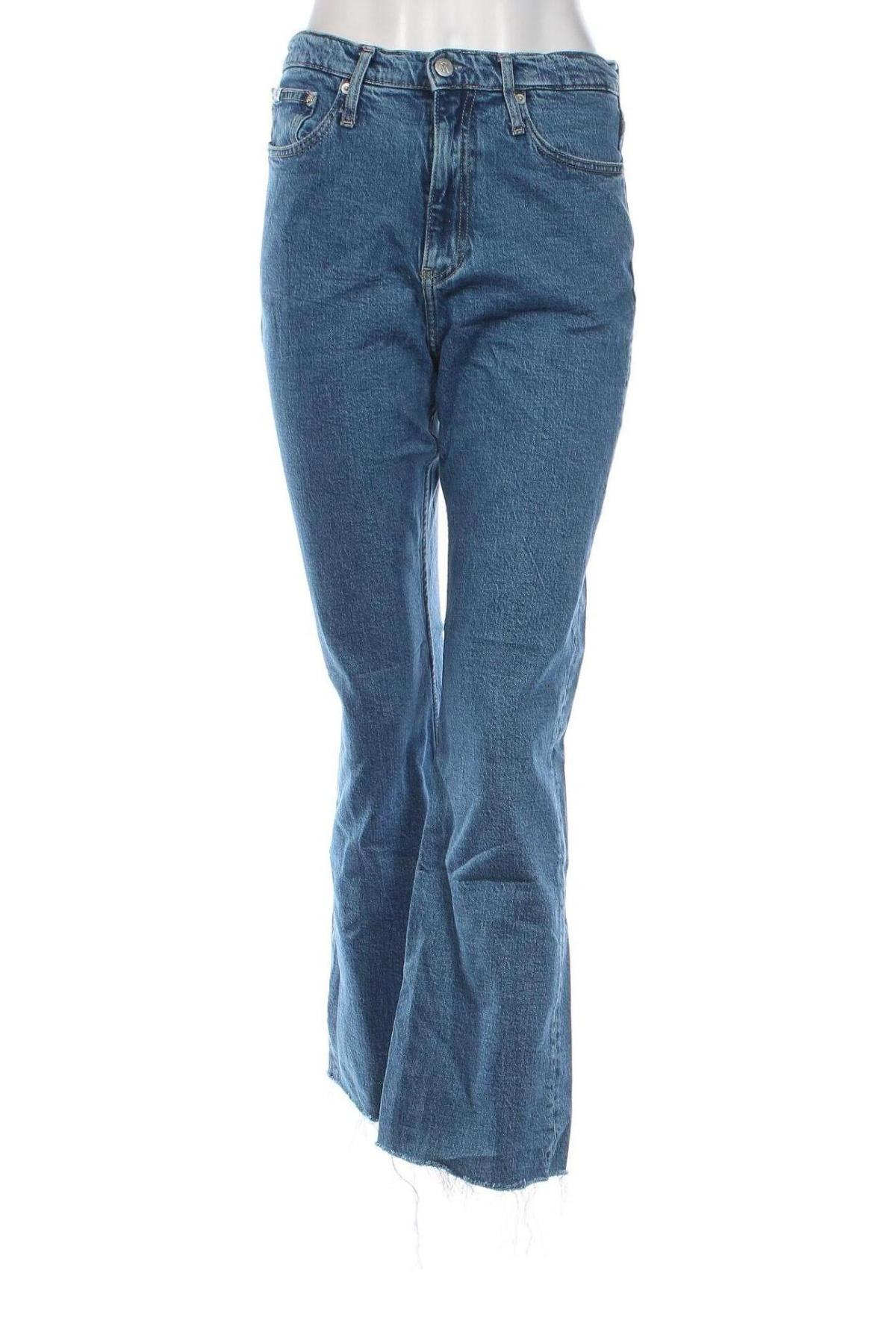 Damskie jeansy Calvin Klein Jeans, Rozmiar S, Kolor Niebieski, Cena 108,99 zł