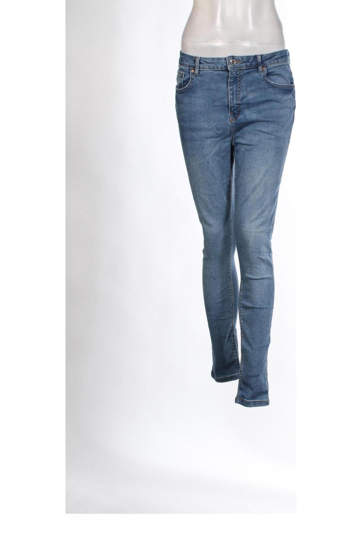 Blugi de femei Denim Co., Mărime L, Culoare Albastru, Preț 43,49 Lei