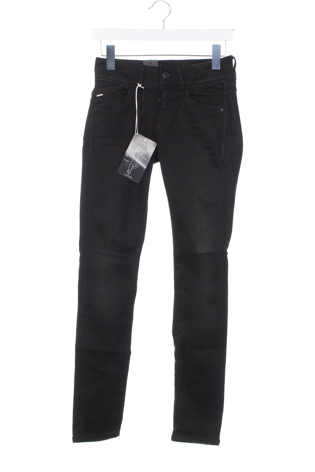 Damskie jeansy G-Star Raw, Rozmiar S, Kolor Czarny, Cena 278,99 zł