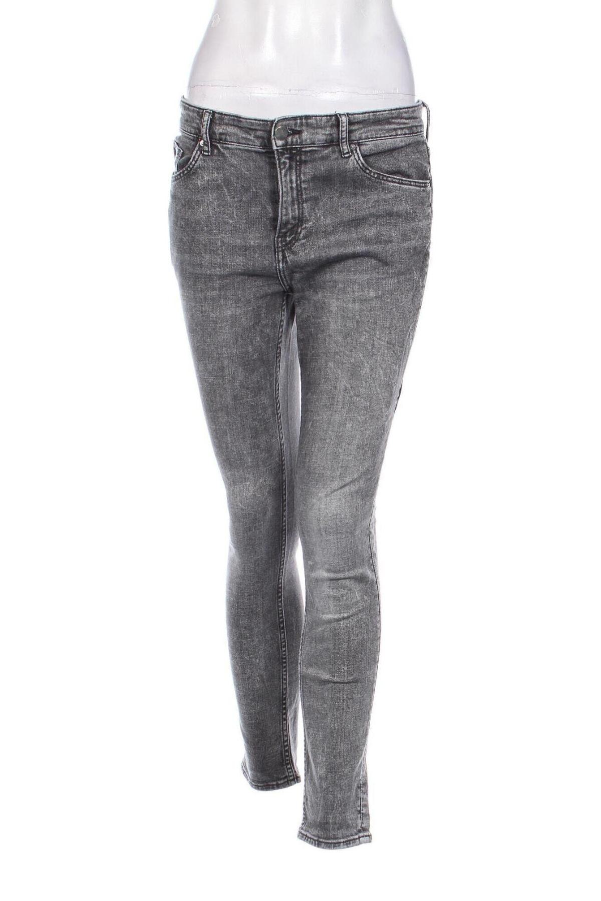 Damskie jeansy H&M, Rozmiar M, Kolor Szary, Cena 41,99 zł