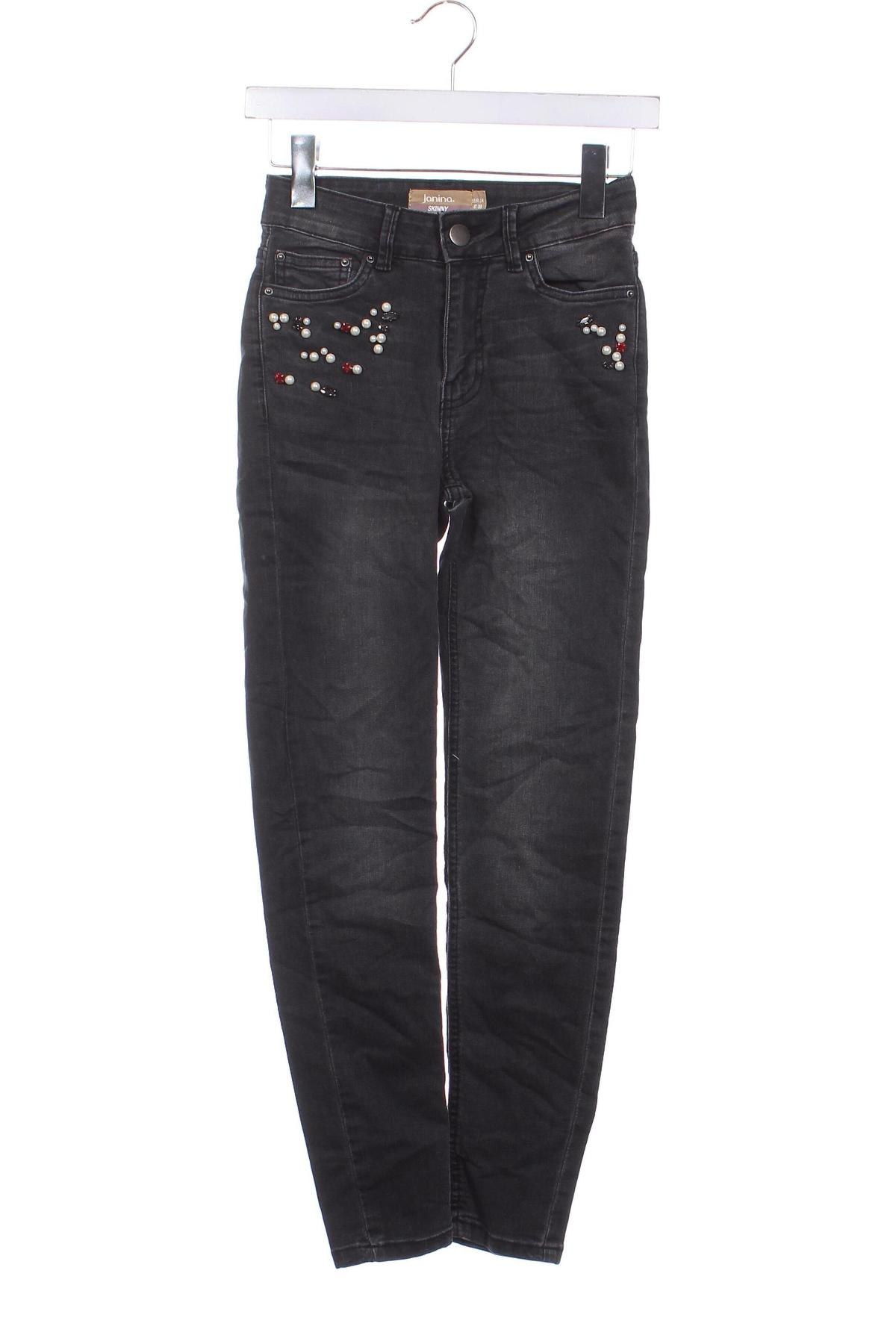 Damen Jeans Janina Denim, Größe XS, Farbe Schwarz, Preis 7,49 €