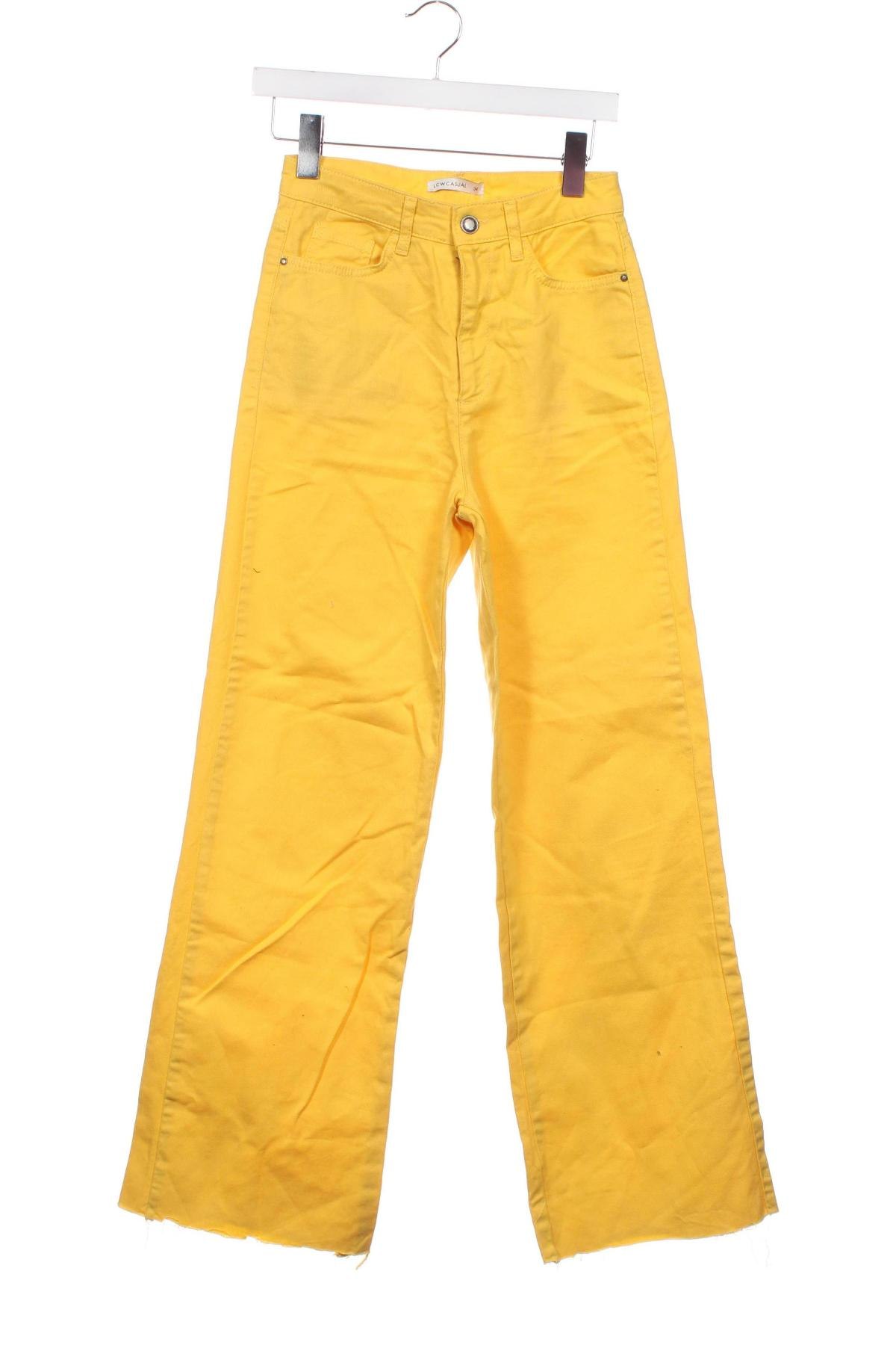 Damskie jeansy LC Waikiki, Rozmiar XS, Kolor Żółty, Cena 60,99 zł