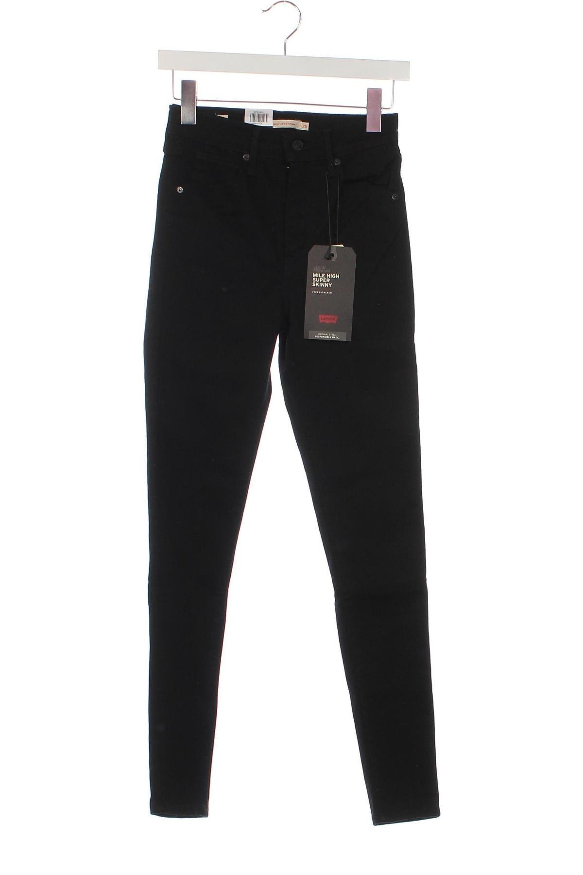 Dámske džínsy  Levi's, Veľkosť XS, Farba Čierna, Cena  62,45 €