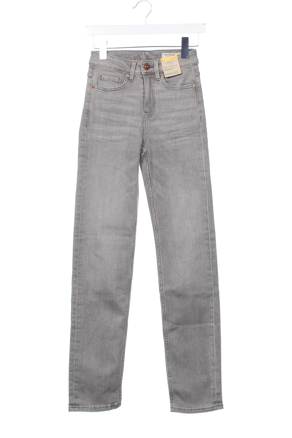 Damen Jeans Marks & Spencer, Größe XS, Farbe Grau, Preis 13,99 €