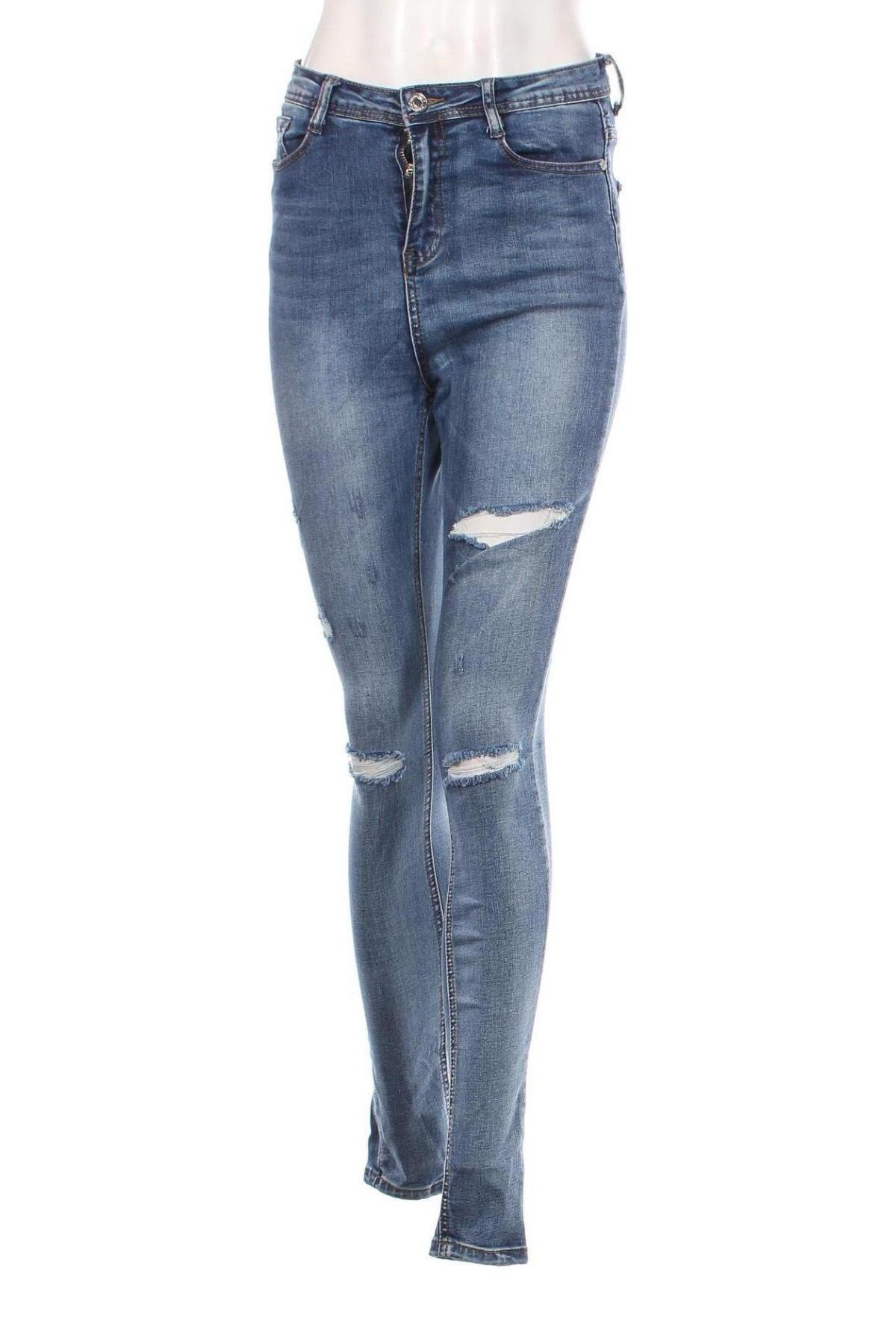 Damskie jeansy Missguided, Rozmiar M, Kolor Niebieski, Cena 46,99 zł