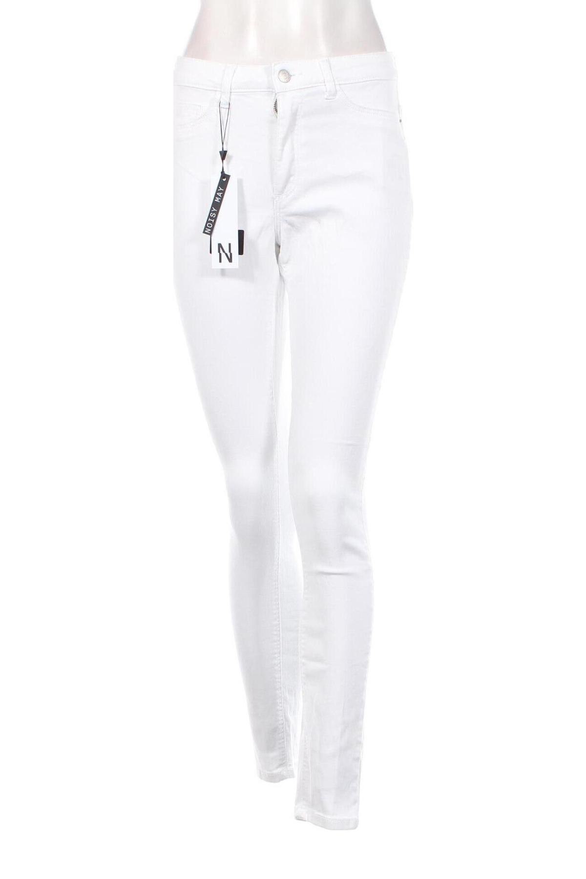 Damen Jeans Noisy May, Größe S, Farbe Weiß, Preis € 13,49