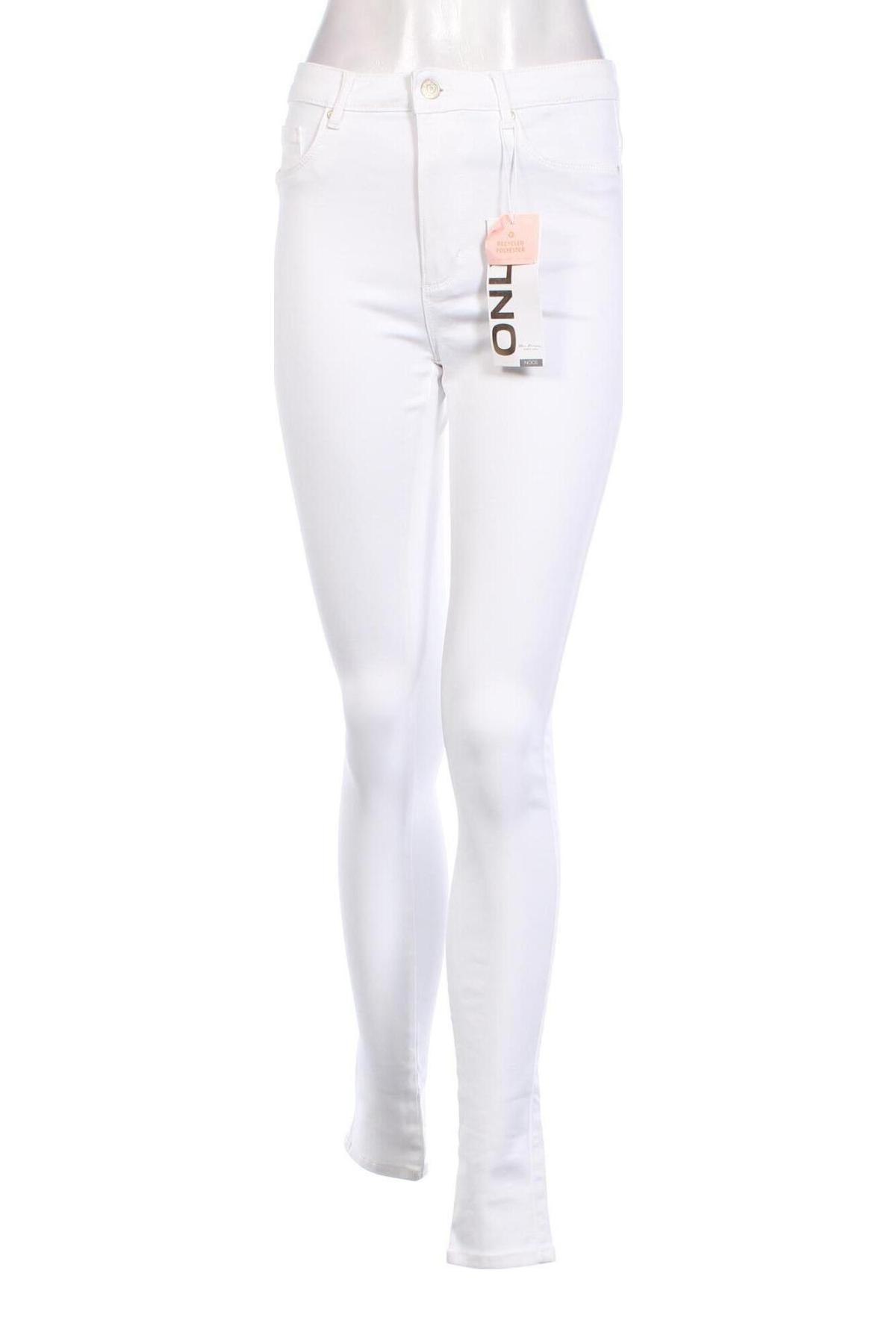 Damen Jeans ONLY, Größe M, Farbe Weiß, Preis € 13,99