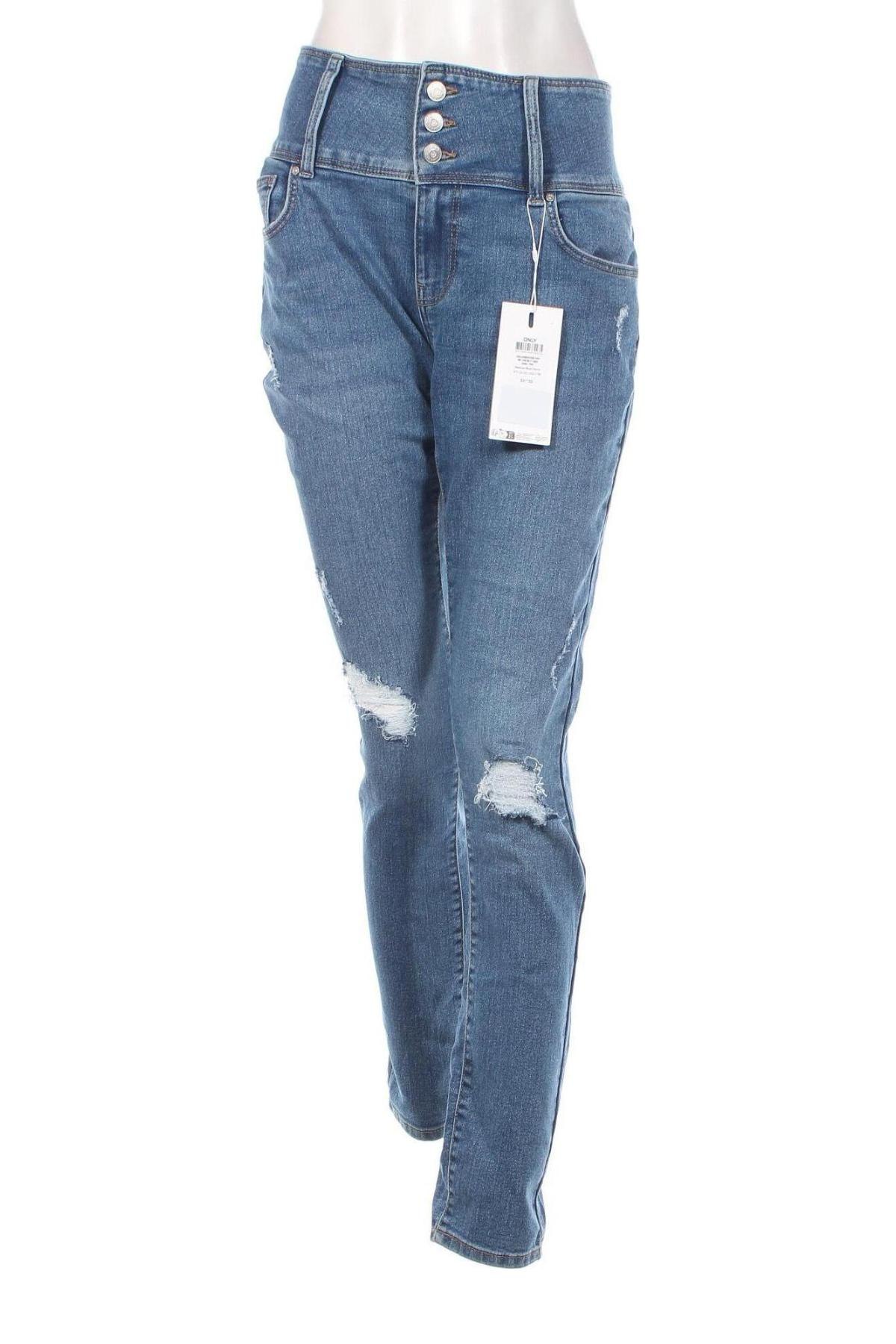 Damen Jeans ONLY, Größe L, Farbe Blau, Preis € 14,49