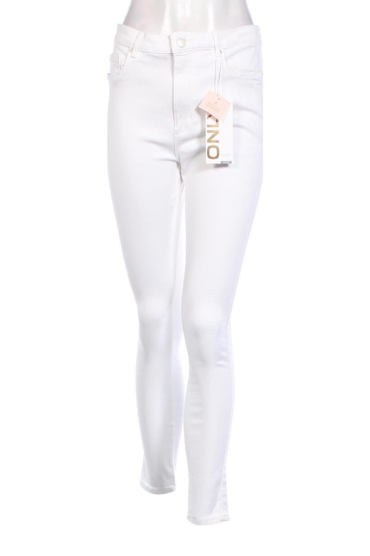 Damen Jeans ONLY, Größe L, Farbe Weiß, Preis 13,99 €