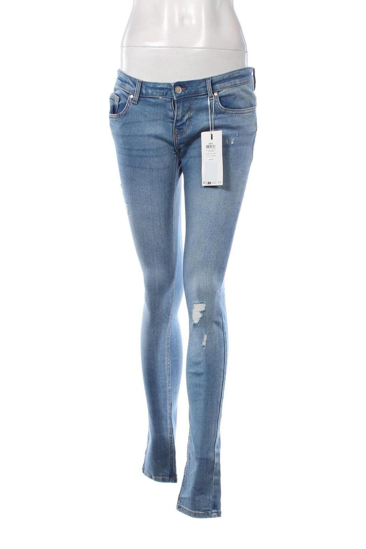 Damskie jeansy ONLY, Rozmiar M, Kolor Niebieski, Cena 92,99 zł