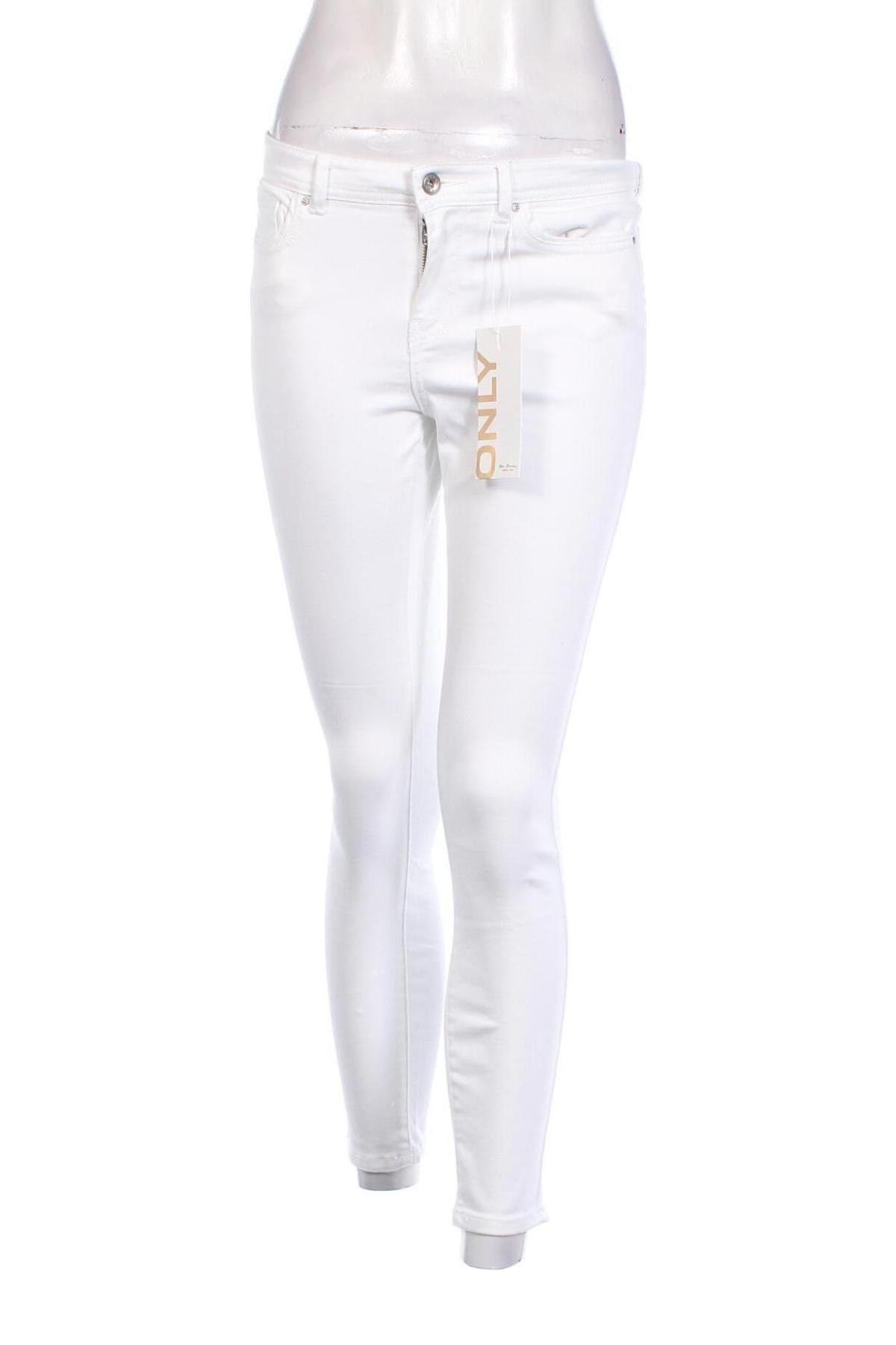 Damen Jeans ONLY, Größe S, Farbe Weiß, Preis 13,49 €