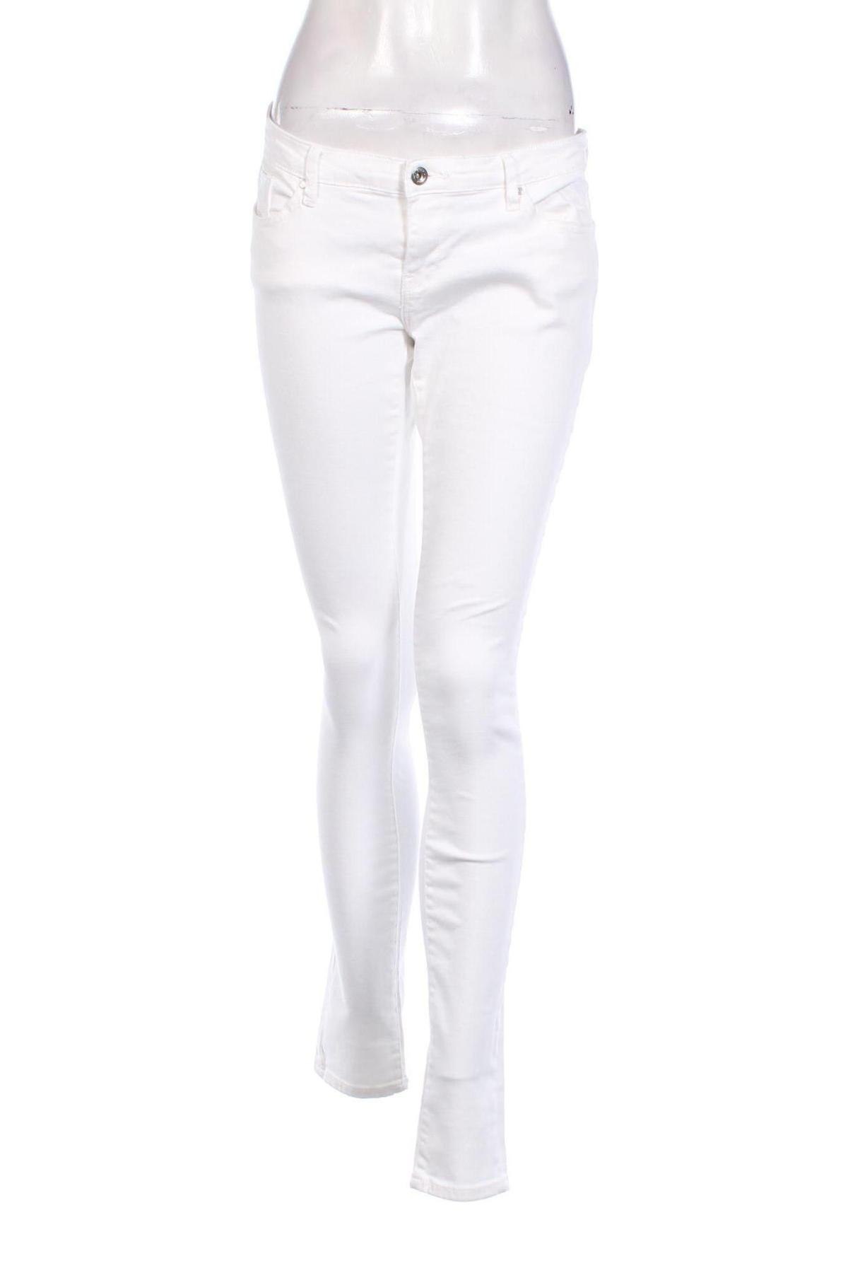 Damskie jeansy ONLY, Rozmiar L, Kolor Biały, Cena 61,99 zł