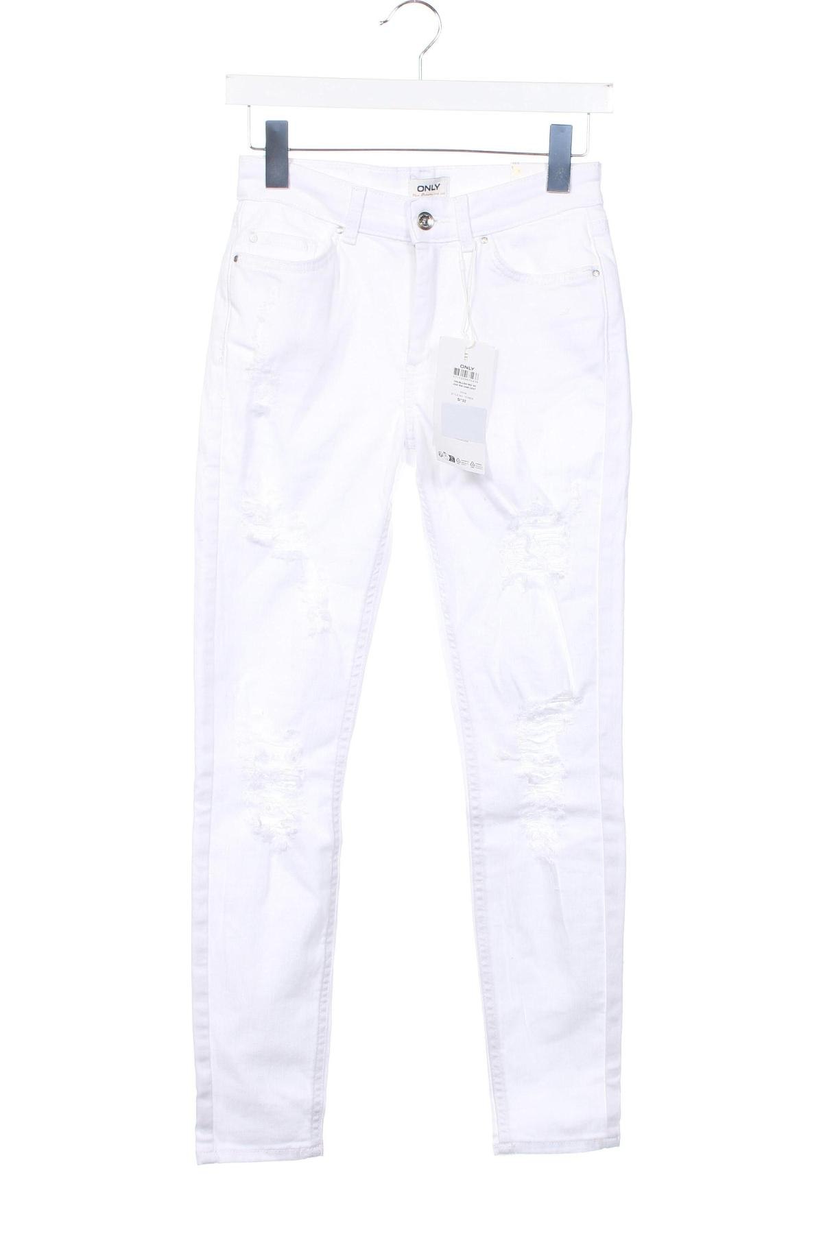 Damen Jeans ONLY, Größe S, Farbe Weiß, Preis 12,99 €