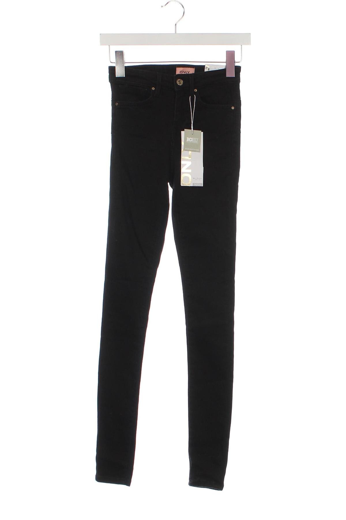 Damen Jeans ONLY, Größe XXS, Farbe Schwarz, Preis € 12,49