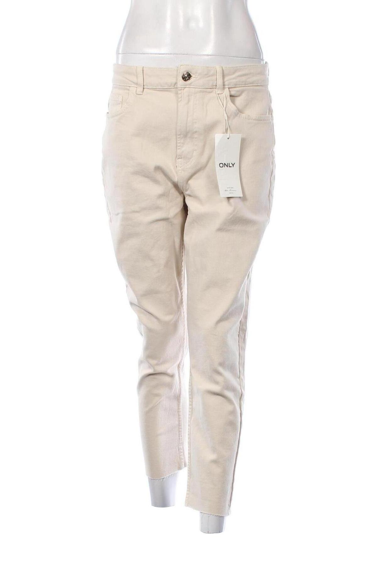 Damen Jeans ONLY, Größe L, Farbe Beige, Preis 20,49 €