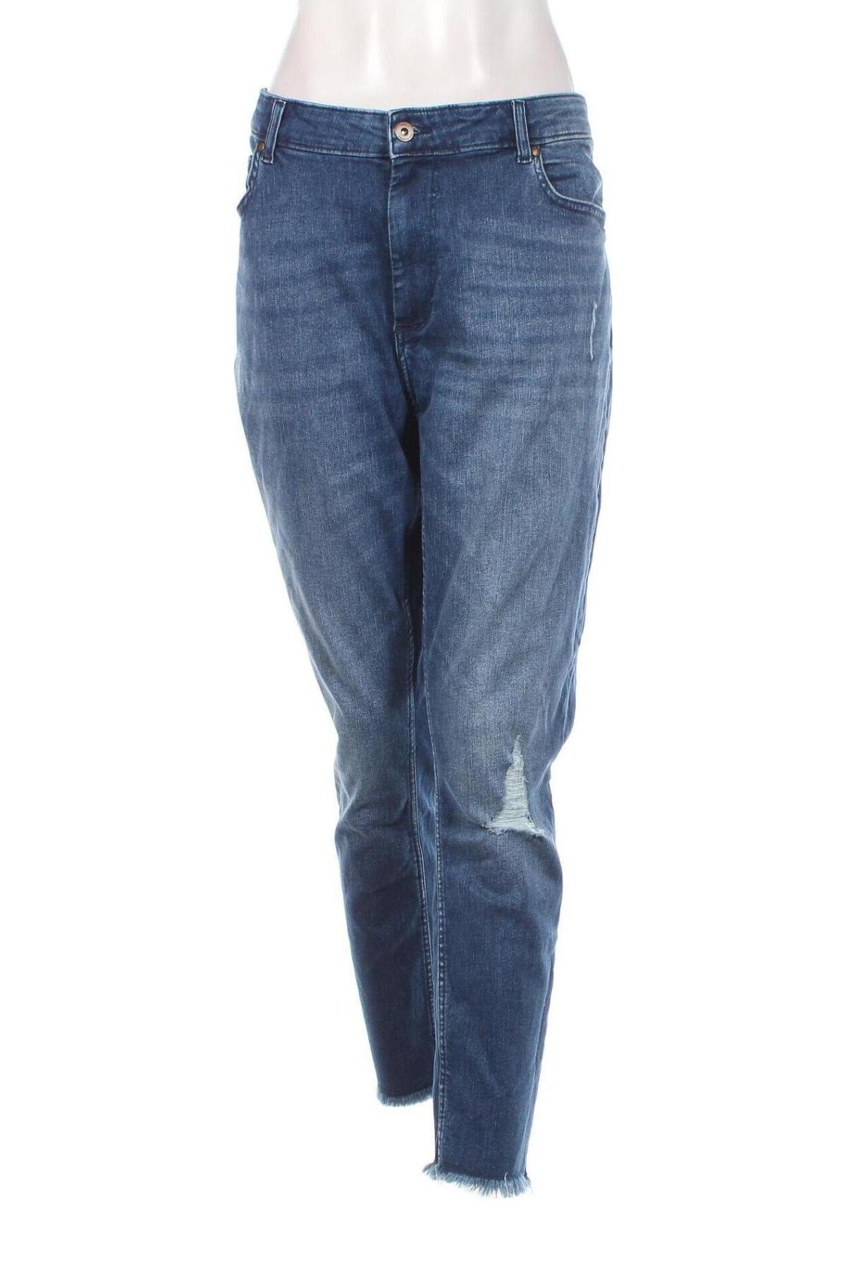 Damen Jeans ONLY Carmakoma, Größe XXL, Farbe Blau, Preis 39,99 €