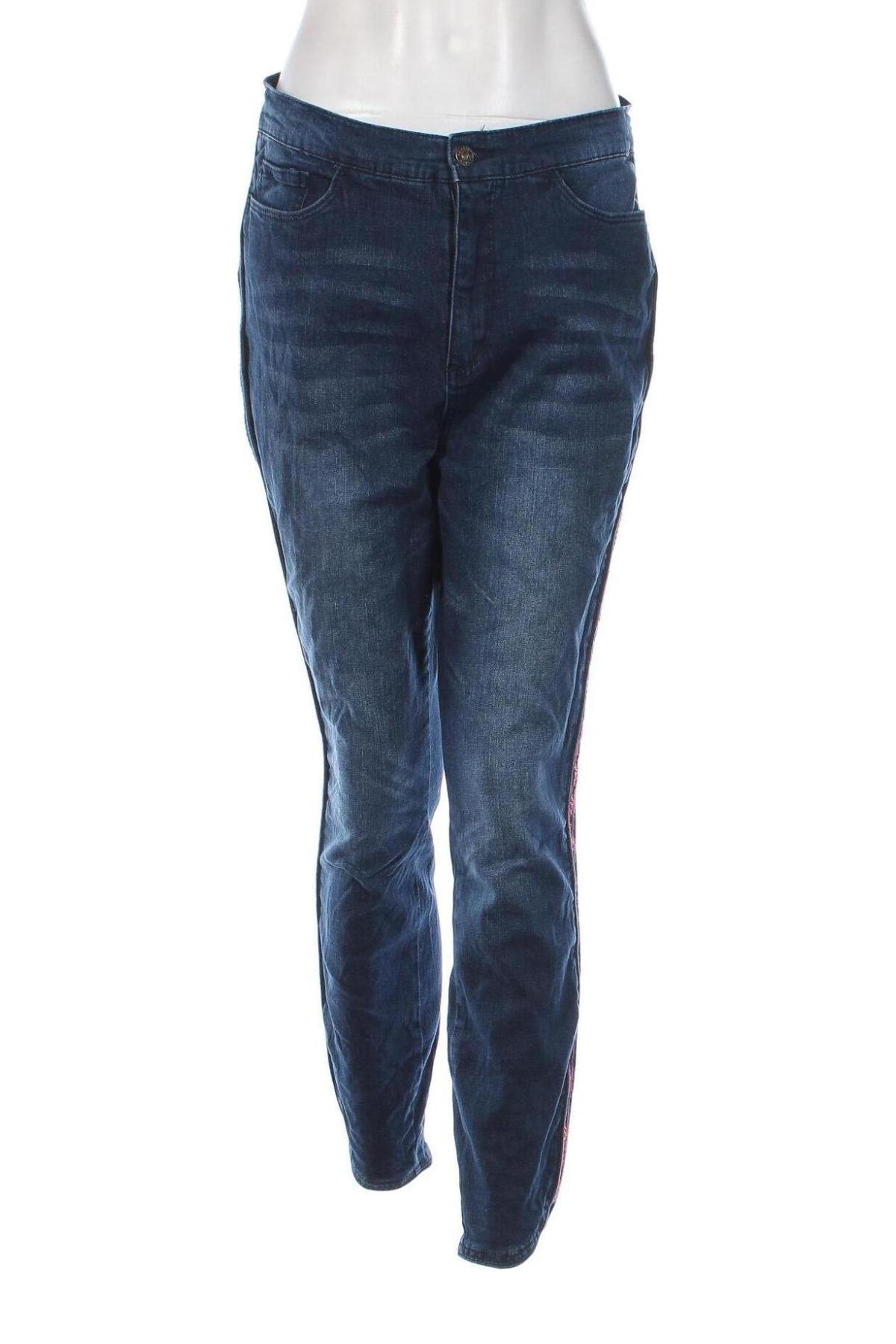 Damen Jeans Rainbow, Größe L, Farbe Blau, Preis € 8,29